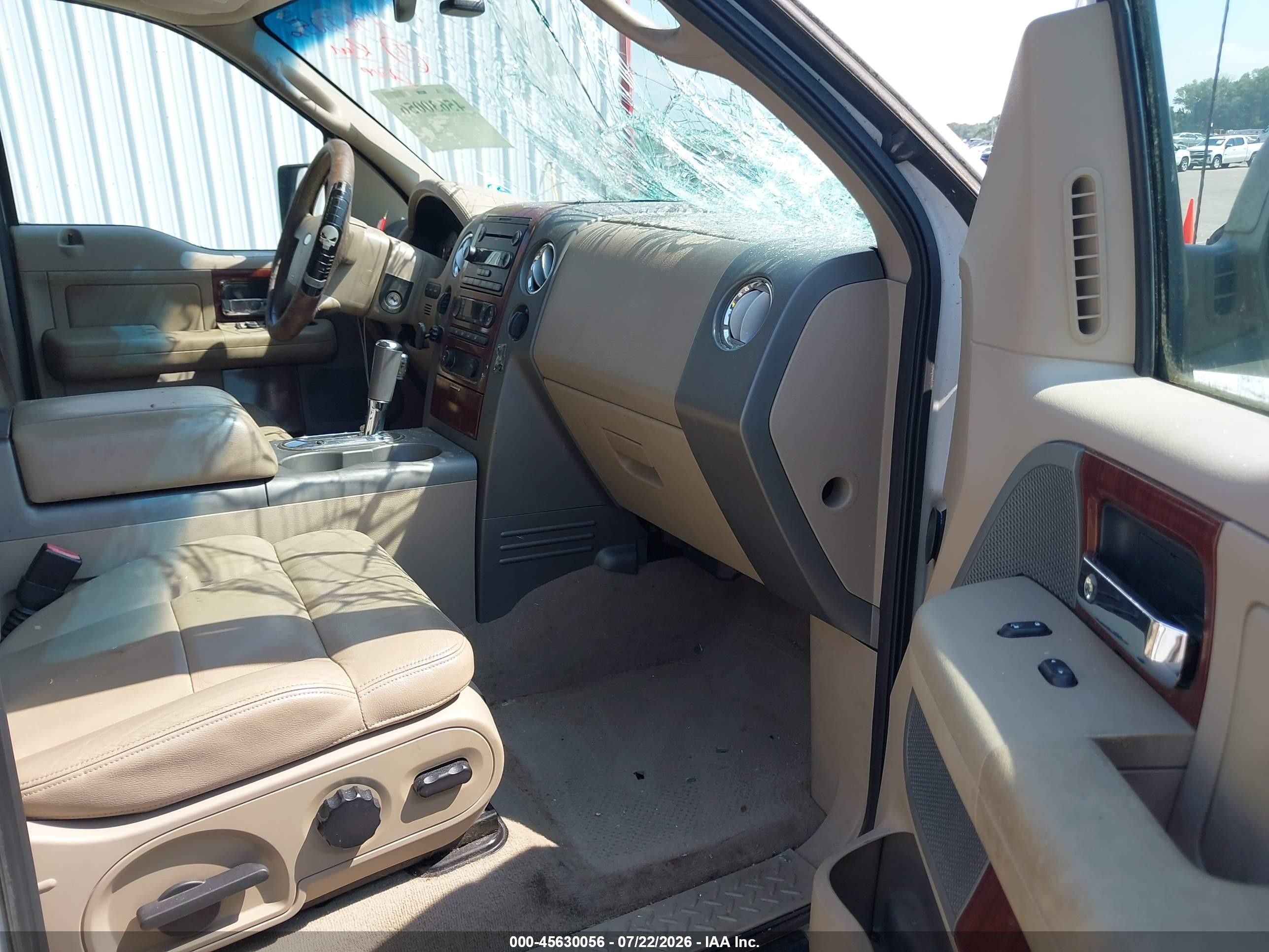2005 Ford F-150 Fx4/lariat/xlt White vin: 1FTPW14545KE20588