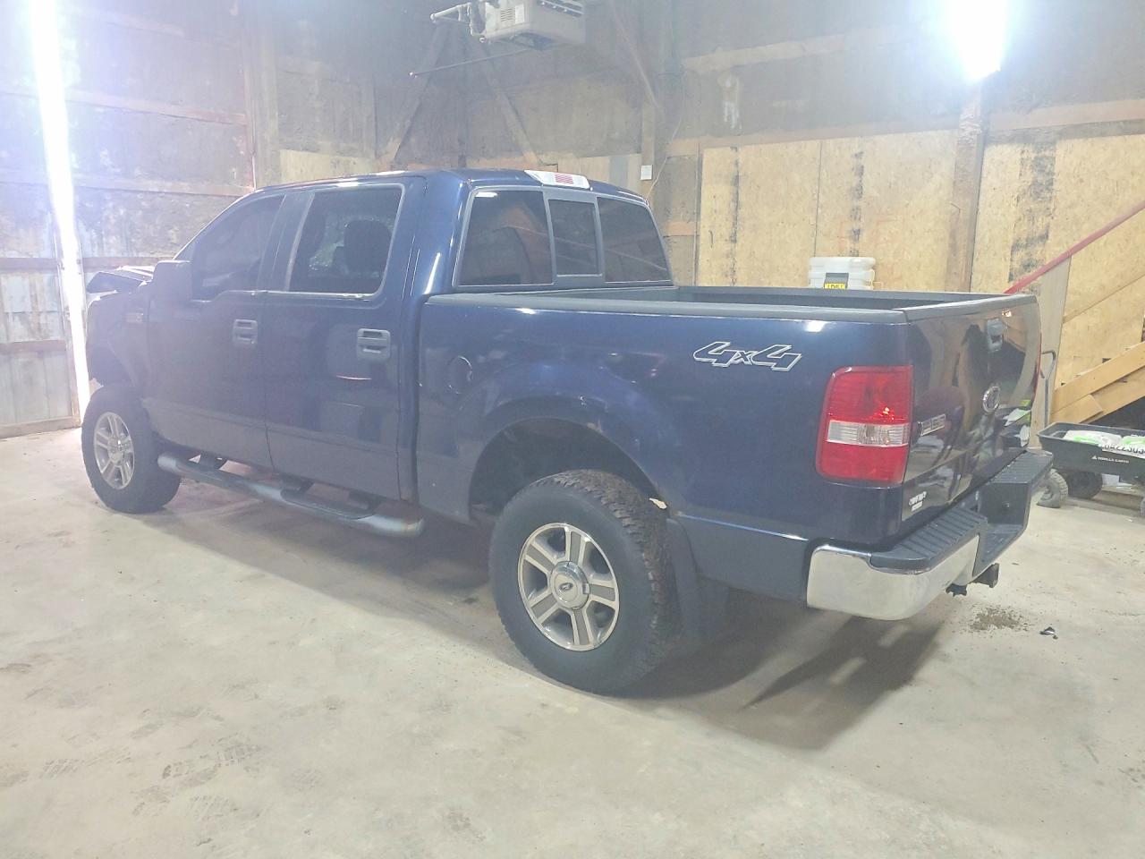 2005 Ford F150 Supercrew Blue vin: 1FTPW14545KE96943