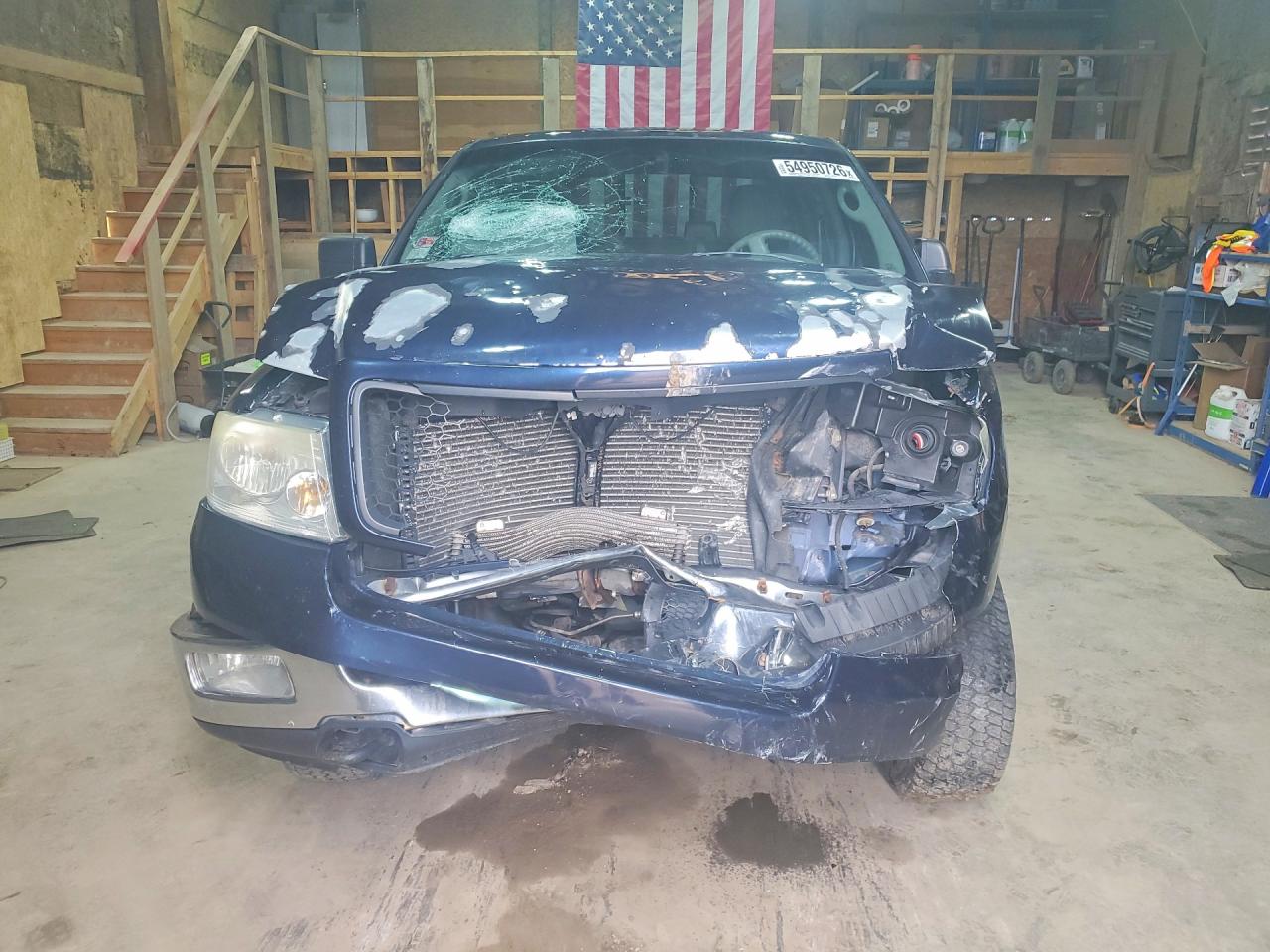 2005 Ford F150 Supercrew Blue vin: 1FTPW14545KE96943
