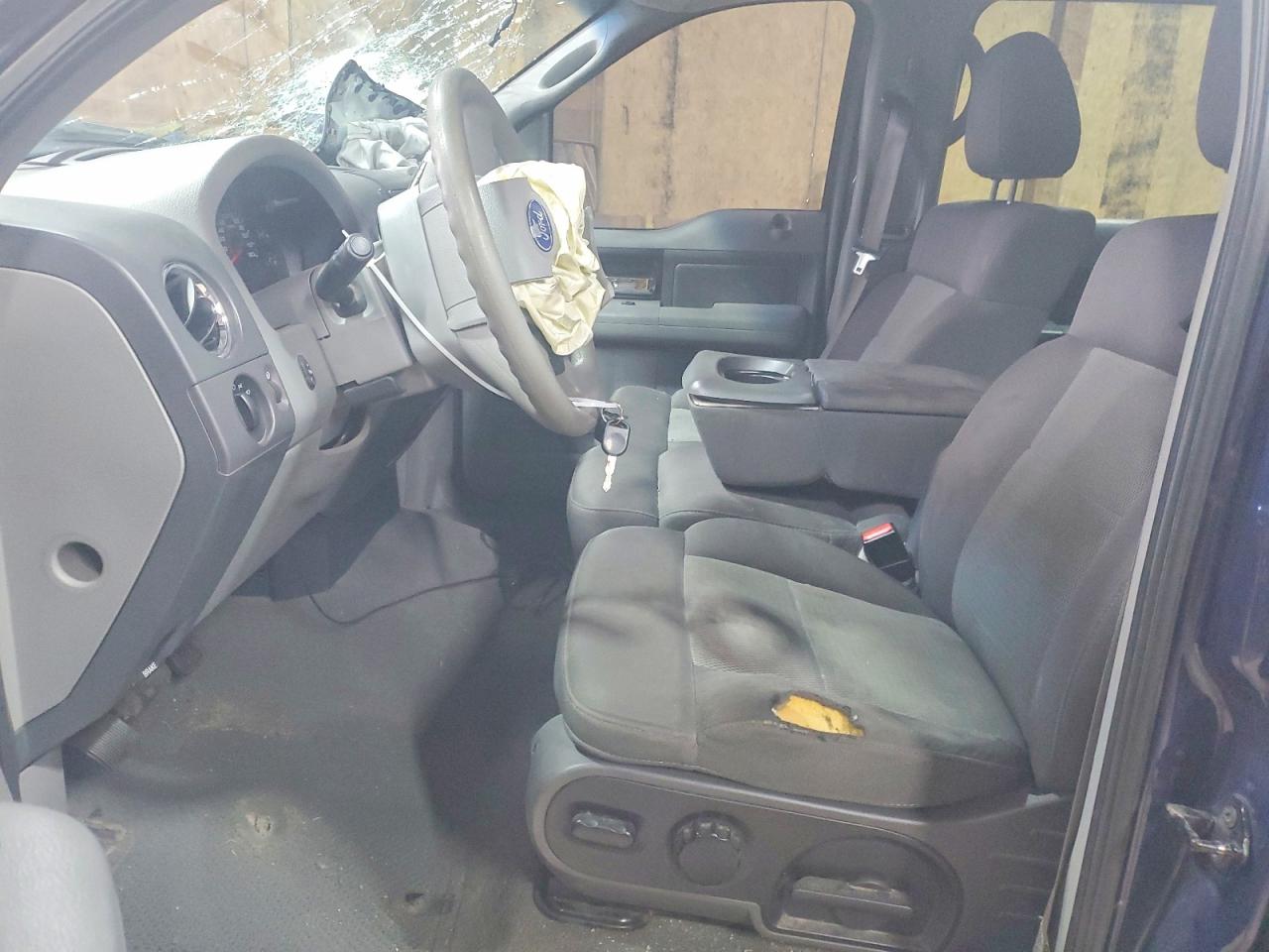 2005 Ford F150 Supercrew Blue vin: 1FTPW14545KE96943