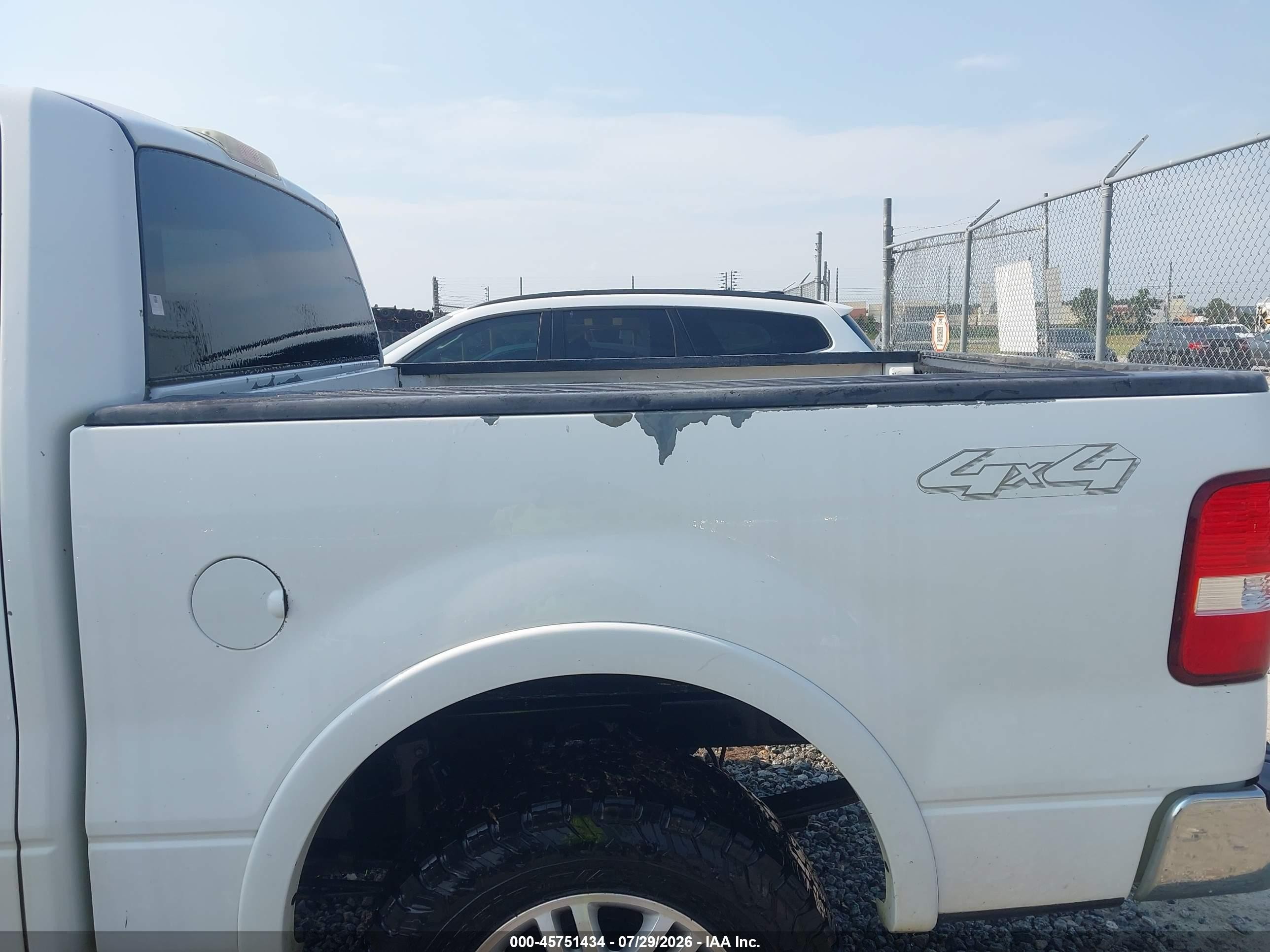 2006 Ford F-150 Fx4/lariat/xlt White vin: 1FTPW14546FA03739