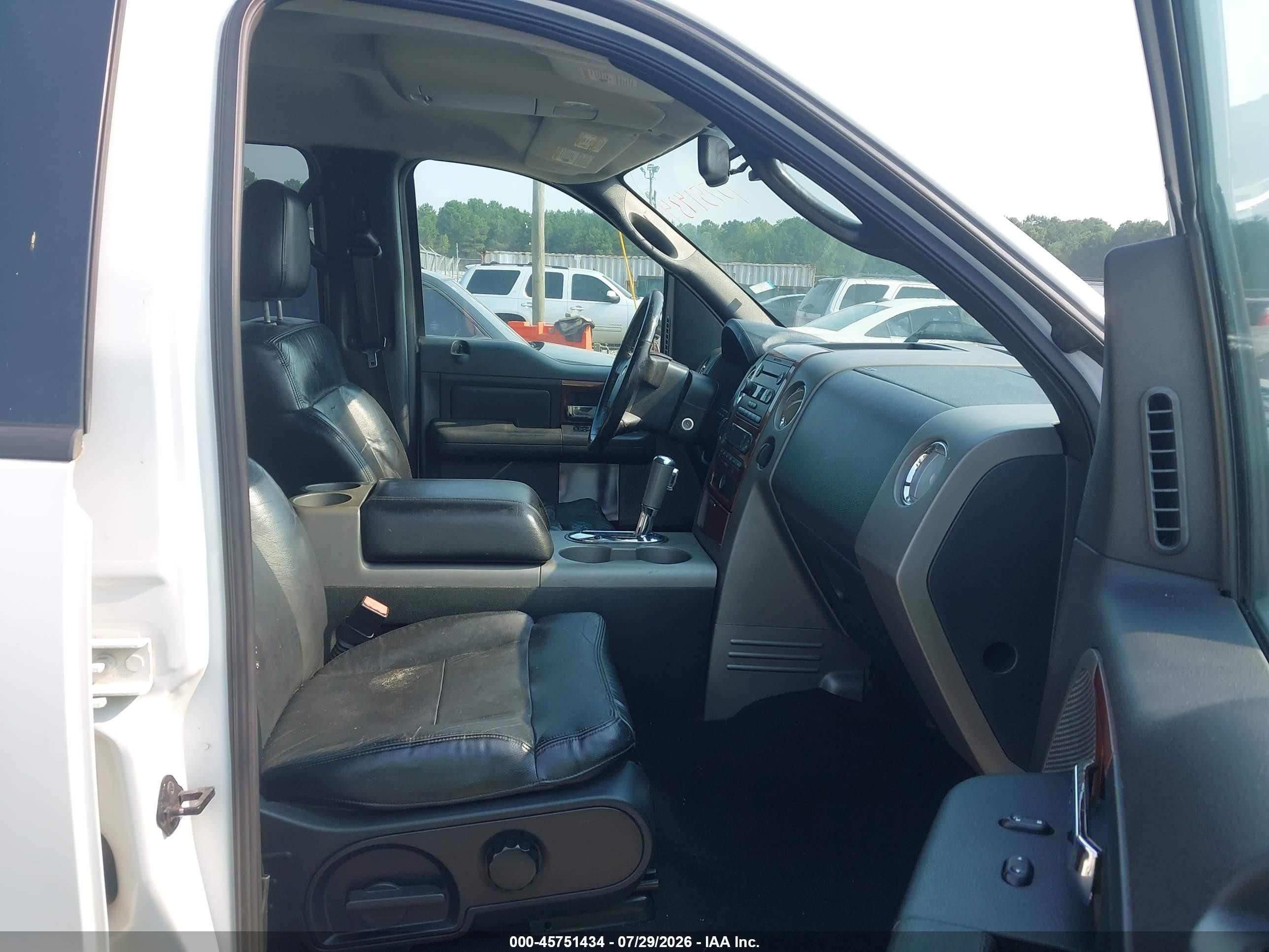 2006 Ford F-150 Fx4/lariat/xlt White vin: 1FTPW14546FA03739