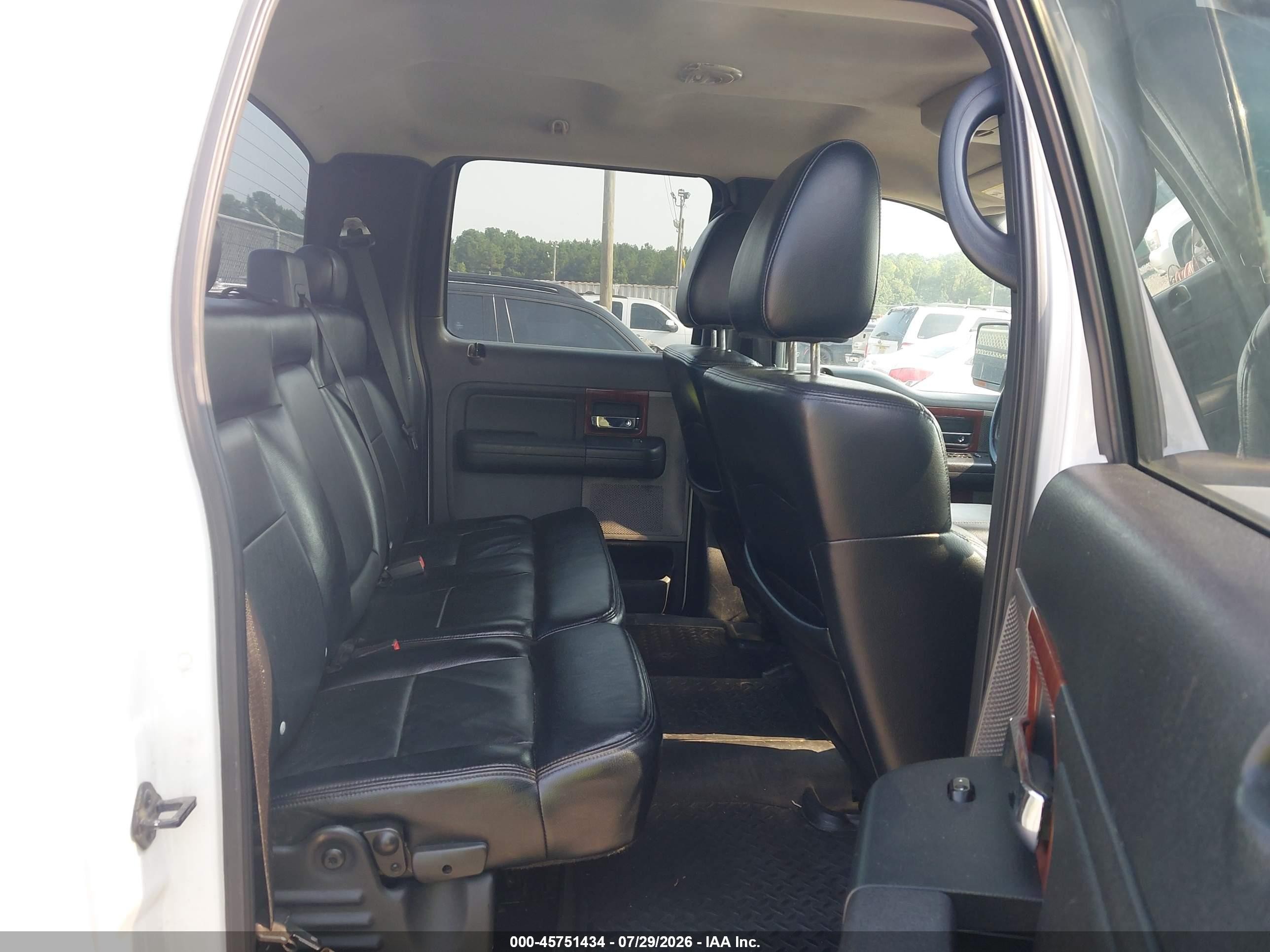 2006 Ford F-150 Fx4/lariat/xlt White vin: 1FTPW14546FA03739