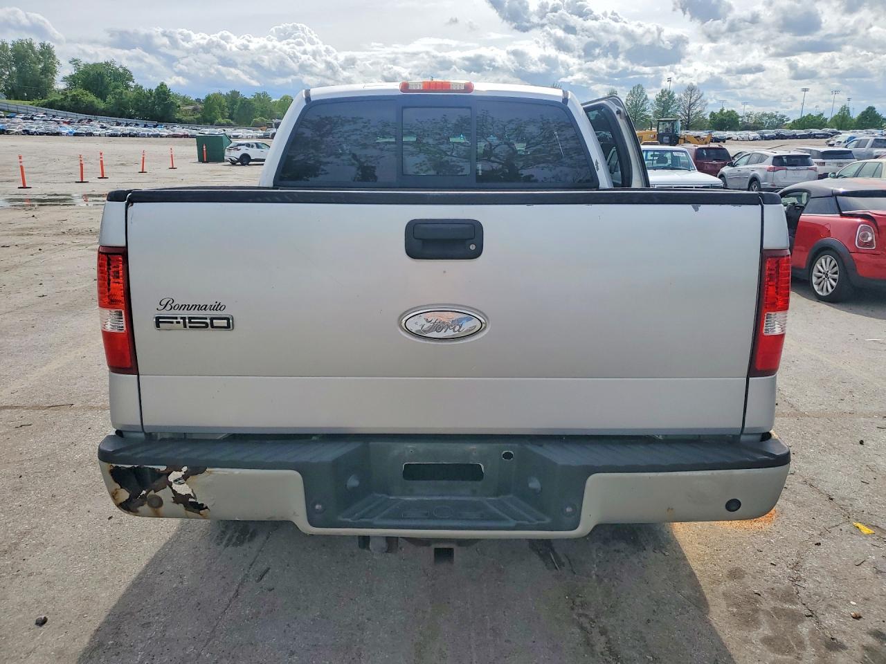 2006 Ford F150 Supercrew Silver vin: 1FTPW14546FA16796