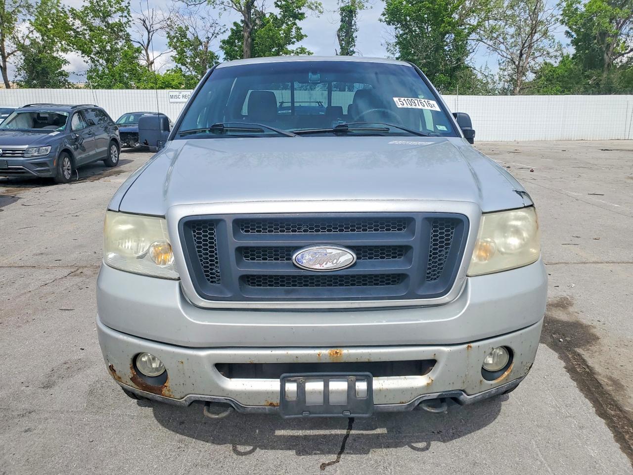 2006 Ford F150 Supercrew Silver vin: 1FTPW14546FA16796