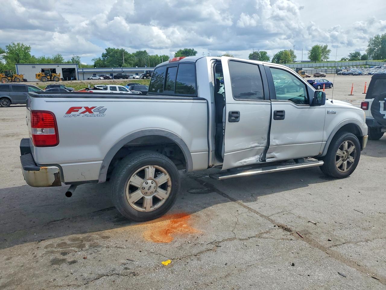 2006 Ford F150 Supercrew Silver vin: 1FTPW14546FA16796