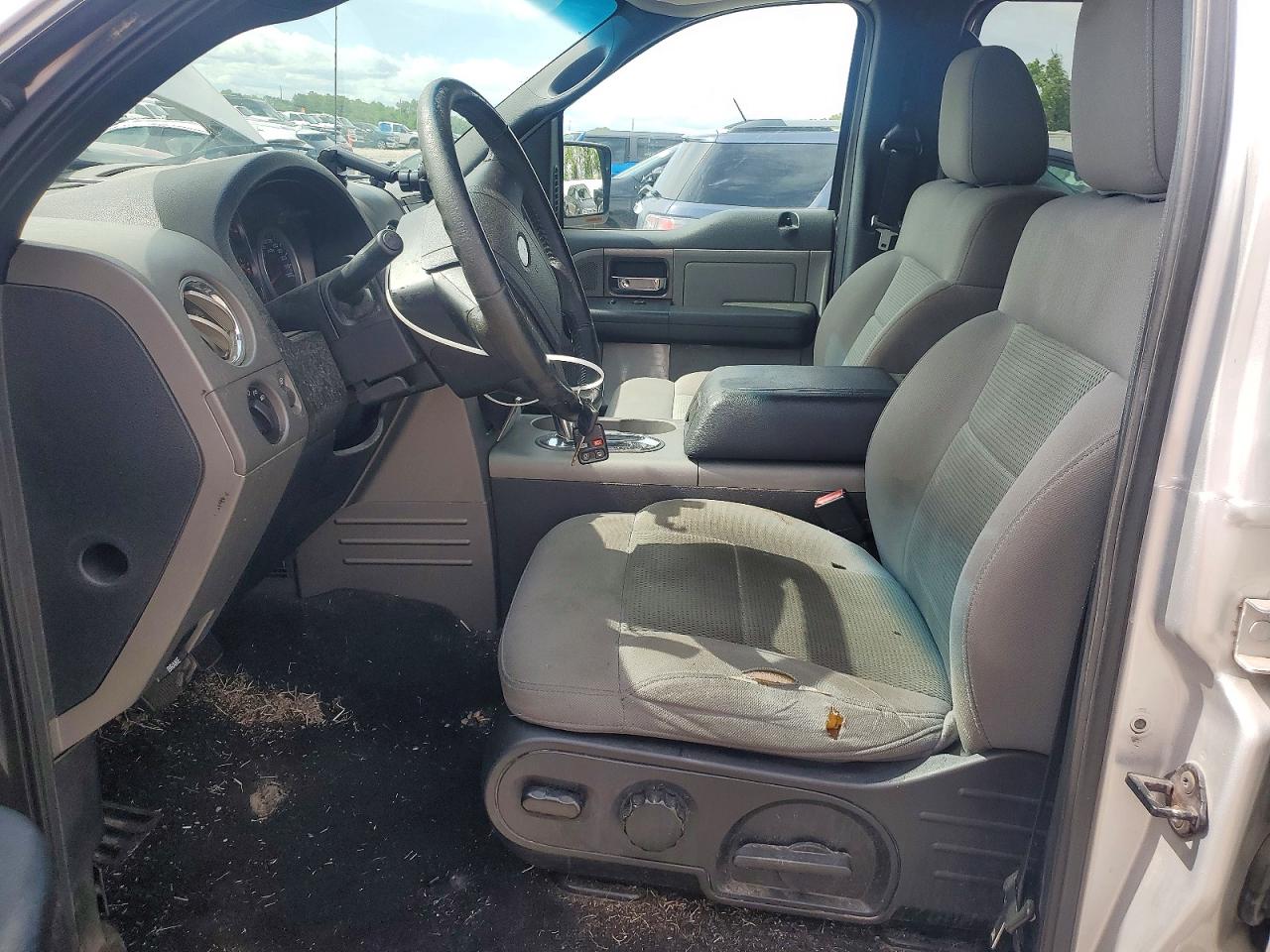 2006 Ford F150 Supercrew Silver vin: 1FTPW14546FA16796