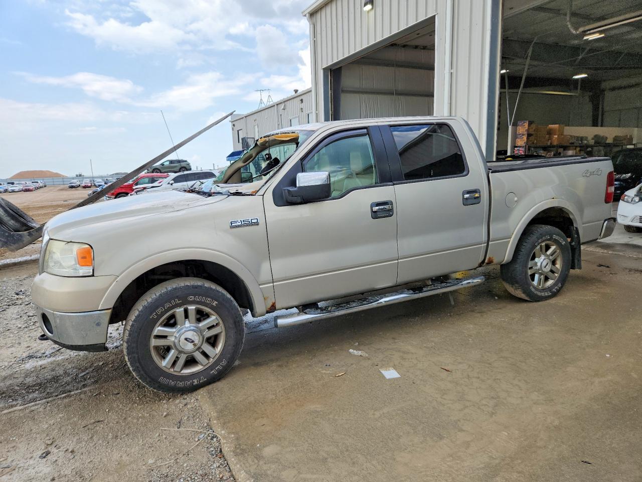 2006 Ford F150 Supercrew Gray vin: 1FTPW14546FA43884