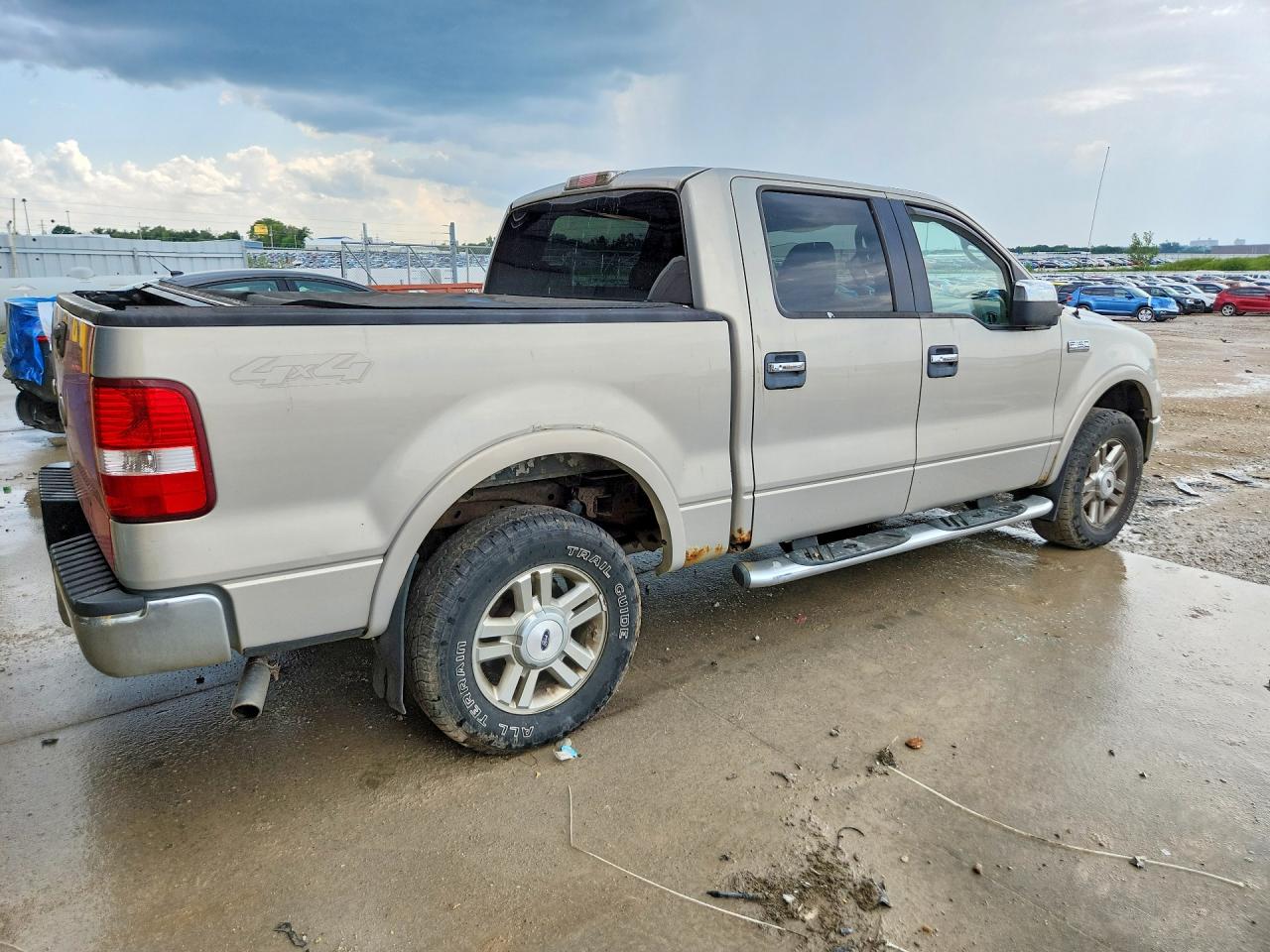 2006 Ford F150 Supercrew Gray vin: 1FTPW14546FA43884