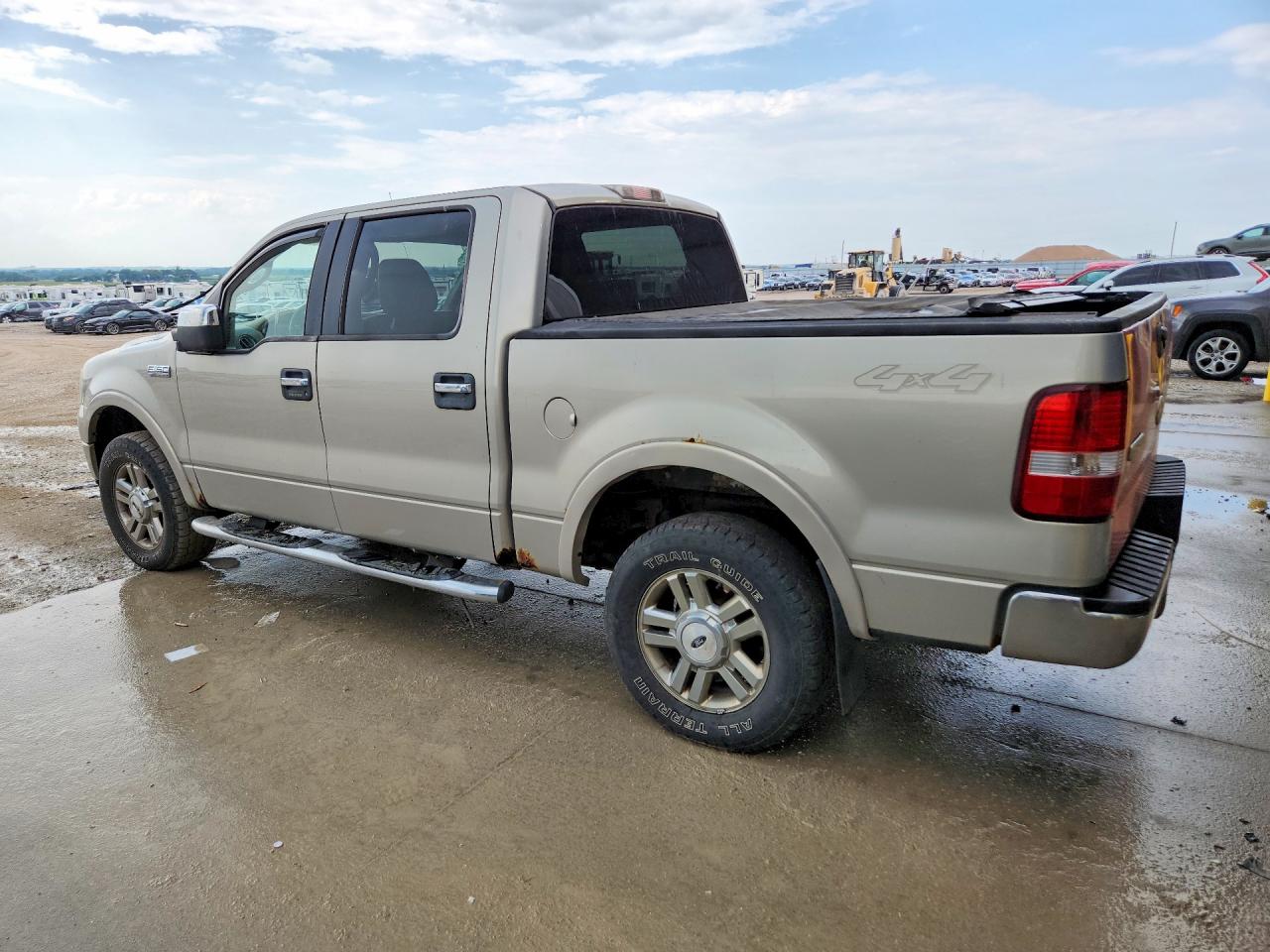 2006 Ford F150 Supercrew Gray vin: 1FTPW14546FA43884