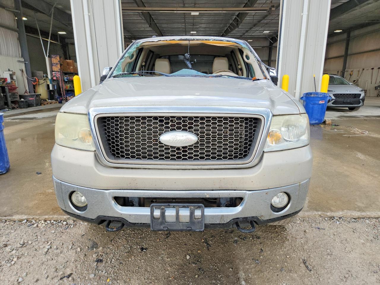 2006 Ford F150 Supercrew Gray vin: 1FTPW14546FA43884