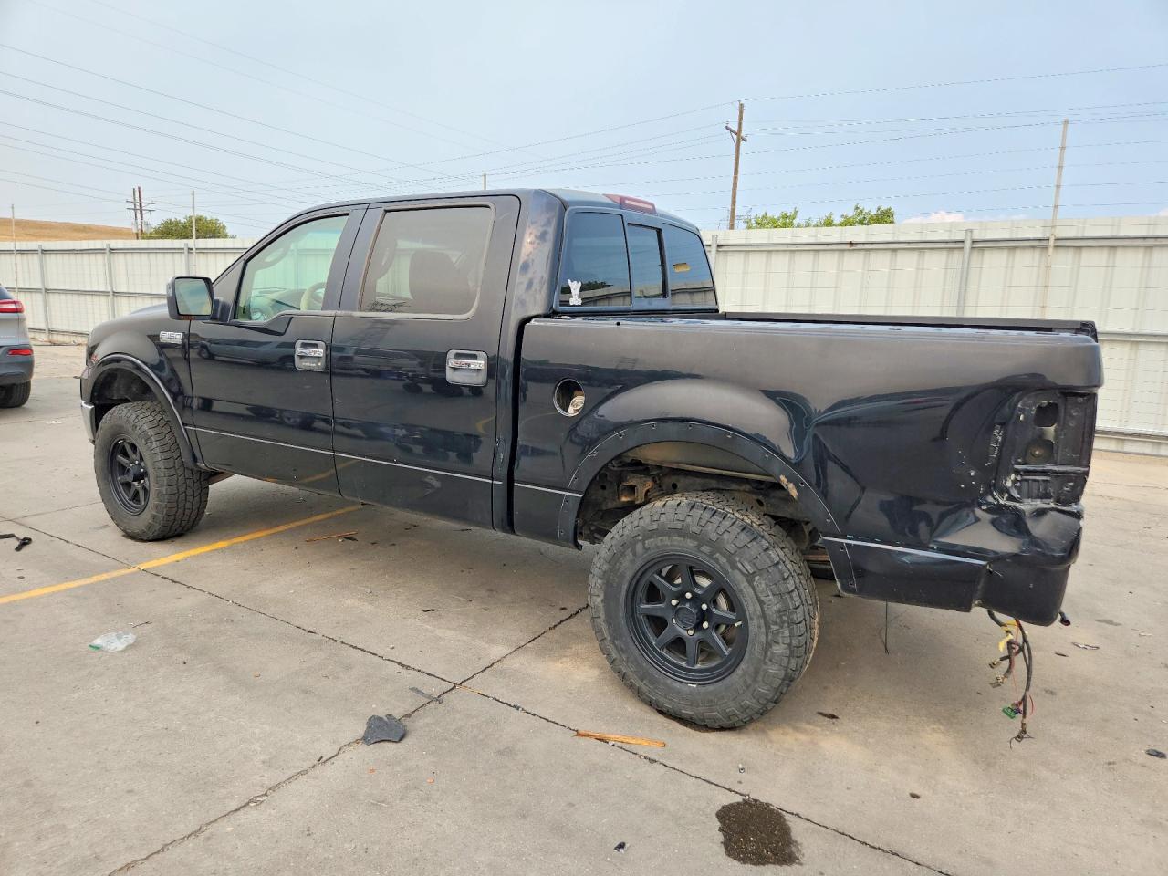 2006 Ford F150 Supercrew Black vin: 1FTPW14546FA44937