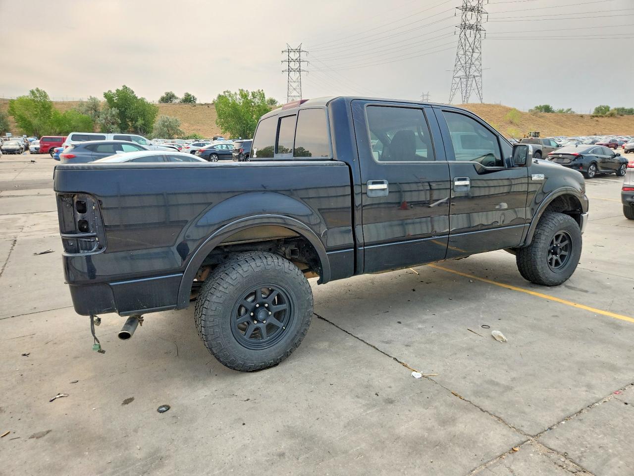 2006 Ford F150 Supercrew Black vin: 1FTPW14546FA44937