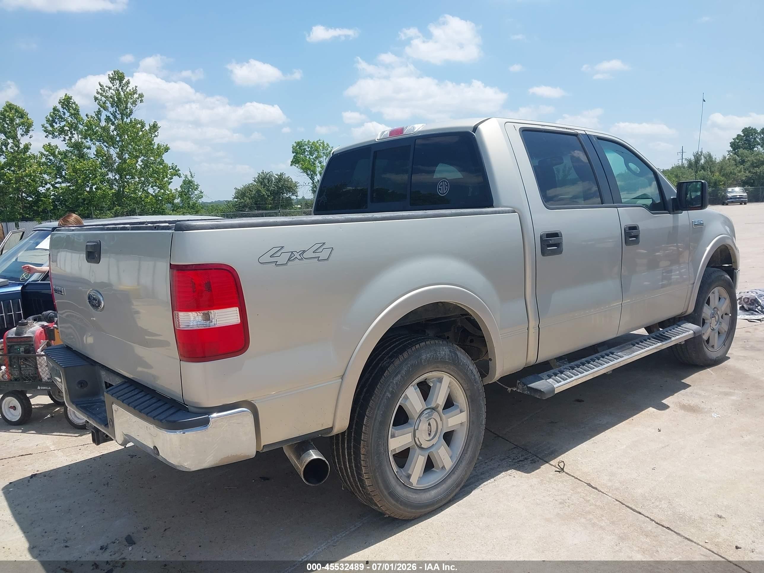 2006 Ford F-150 Fx4/lariat/xlt Gold vin: 1FTPW14546FA50527