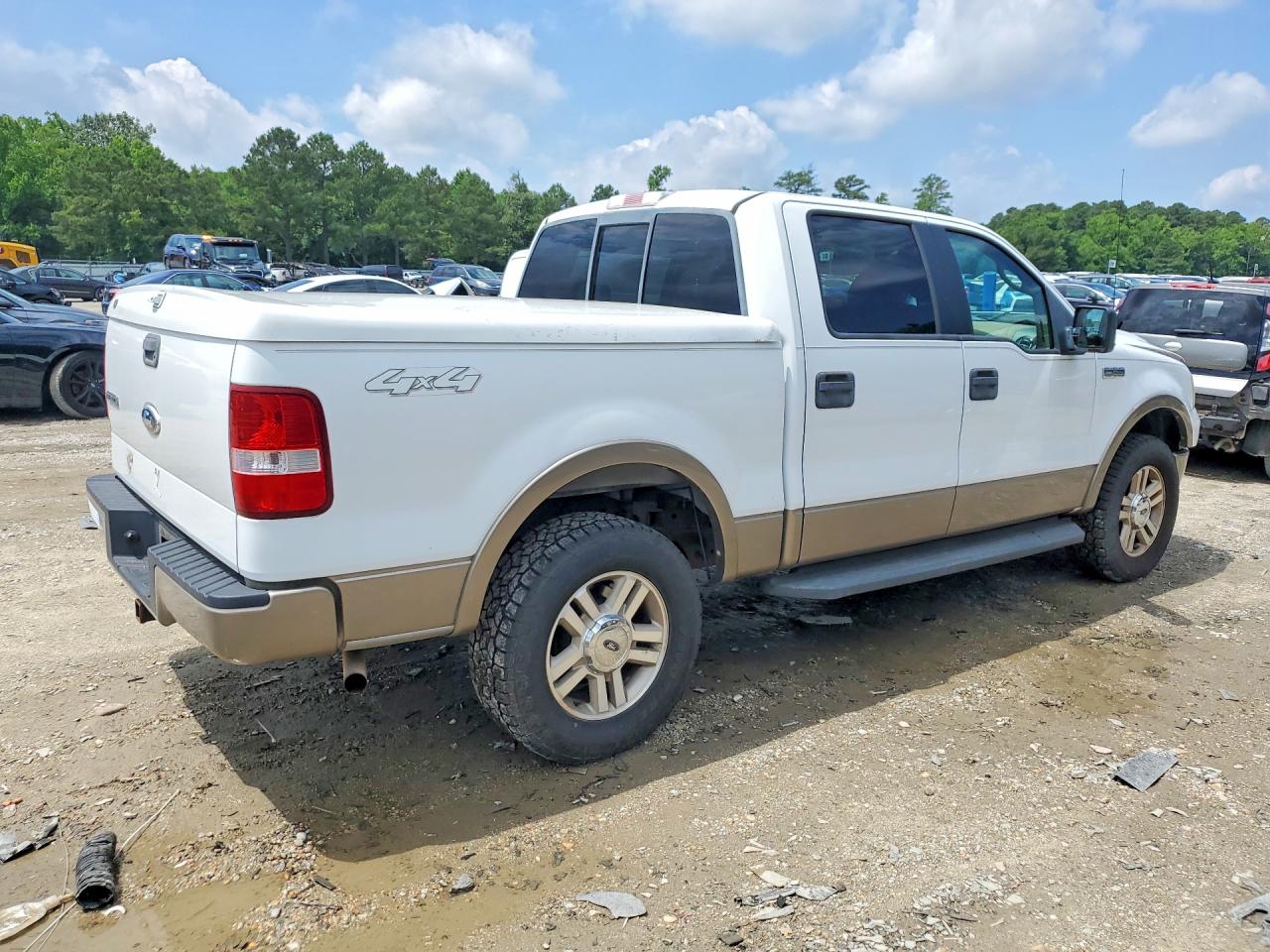 2006 Ford F150 Supercrew White vin: 1FTPW14546FB33004