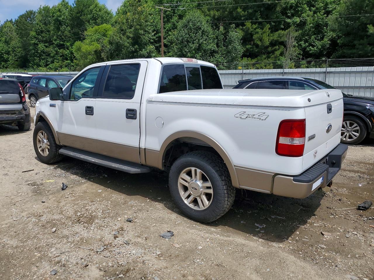 2006 Ford F150 Supercrew White vin: 1FTPW14546FB33004