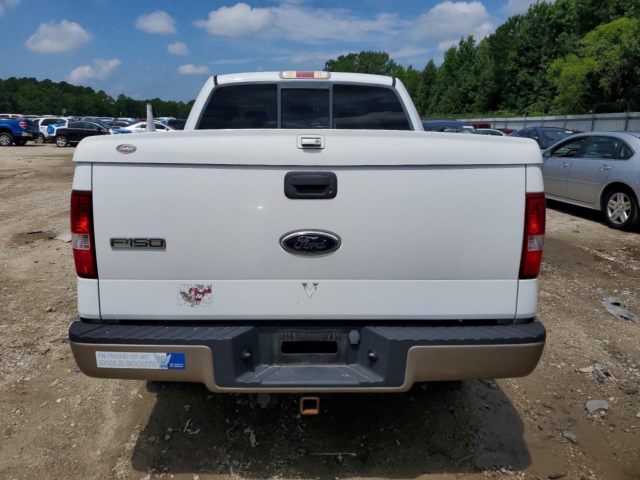 2006 Ford F150 Supercrew White vin: 1FTPW14546FB33004