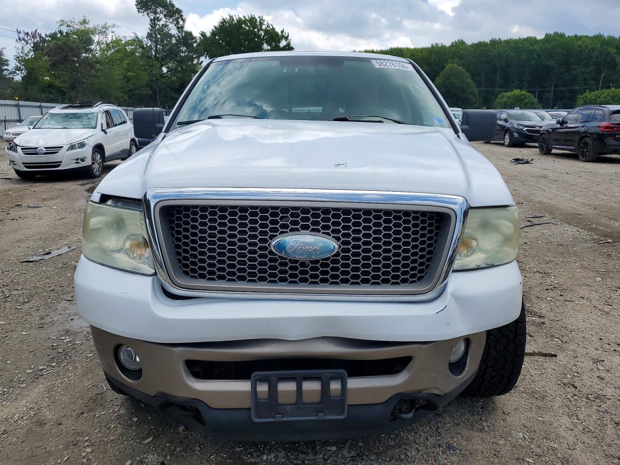 2006 Ford F150 Supercrew White vin: 1FTPW14546FB33004