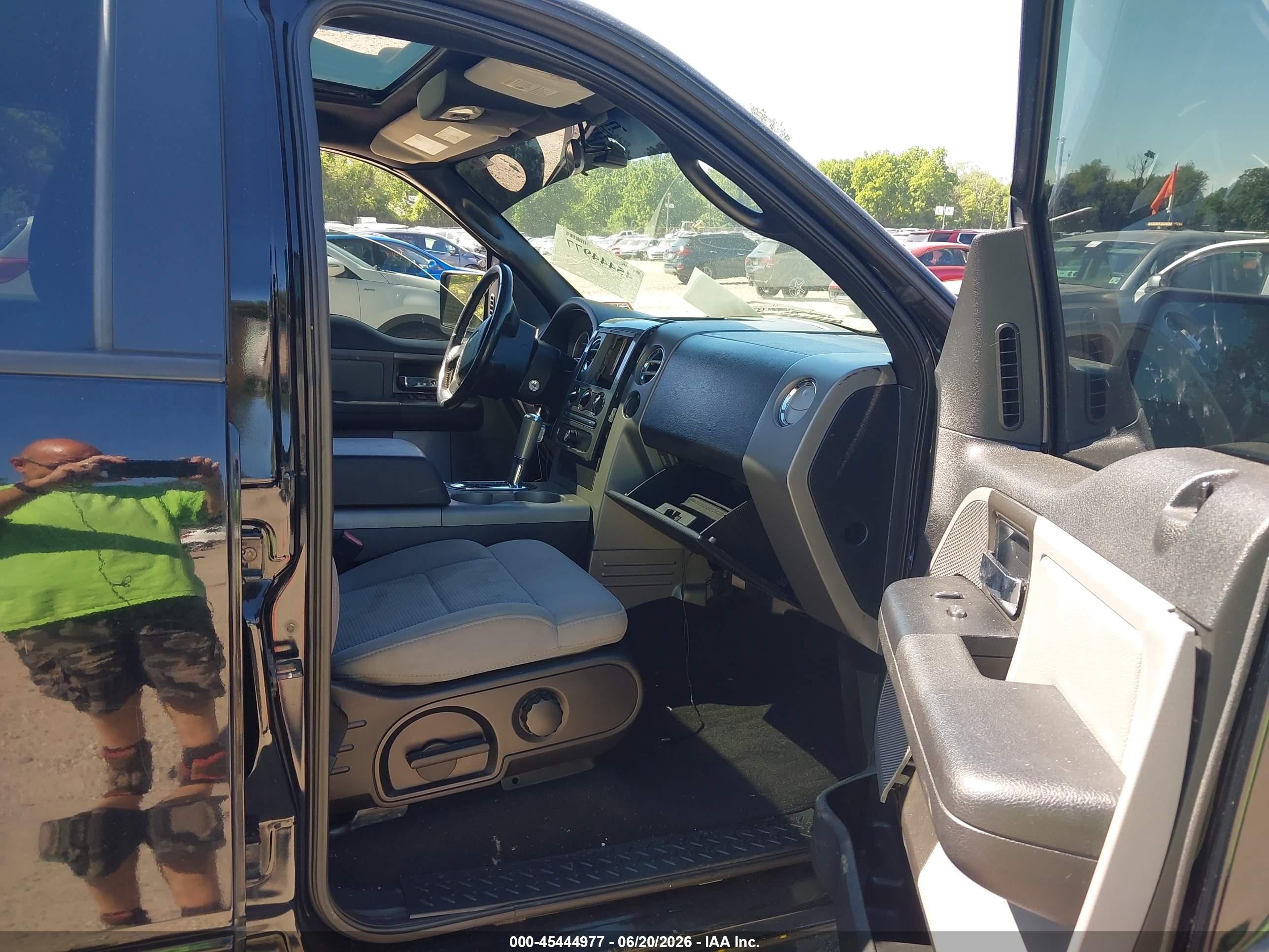 2006 Ford F-150 Fx4/lariat/xlt Black vin: 1FTPW14546FB47033