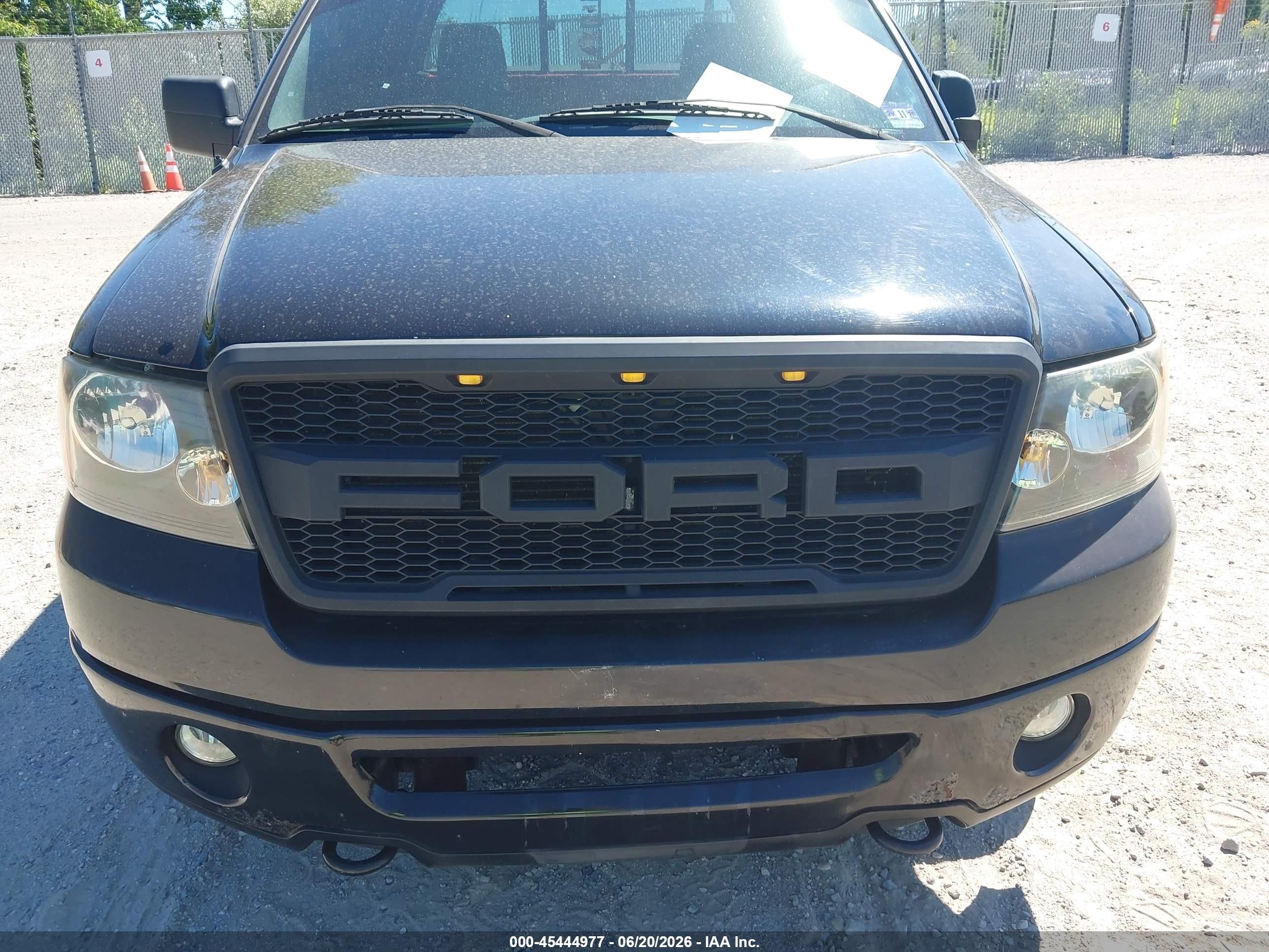 2006 Ford F-150 Fx4/lariat/xlt Black vin: 1FTPW14546FB47033