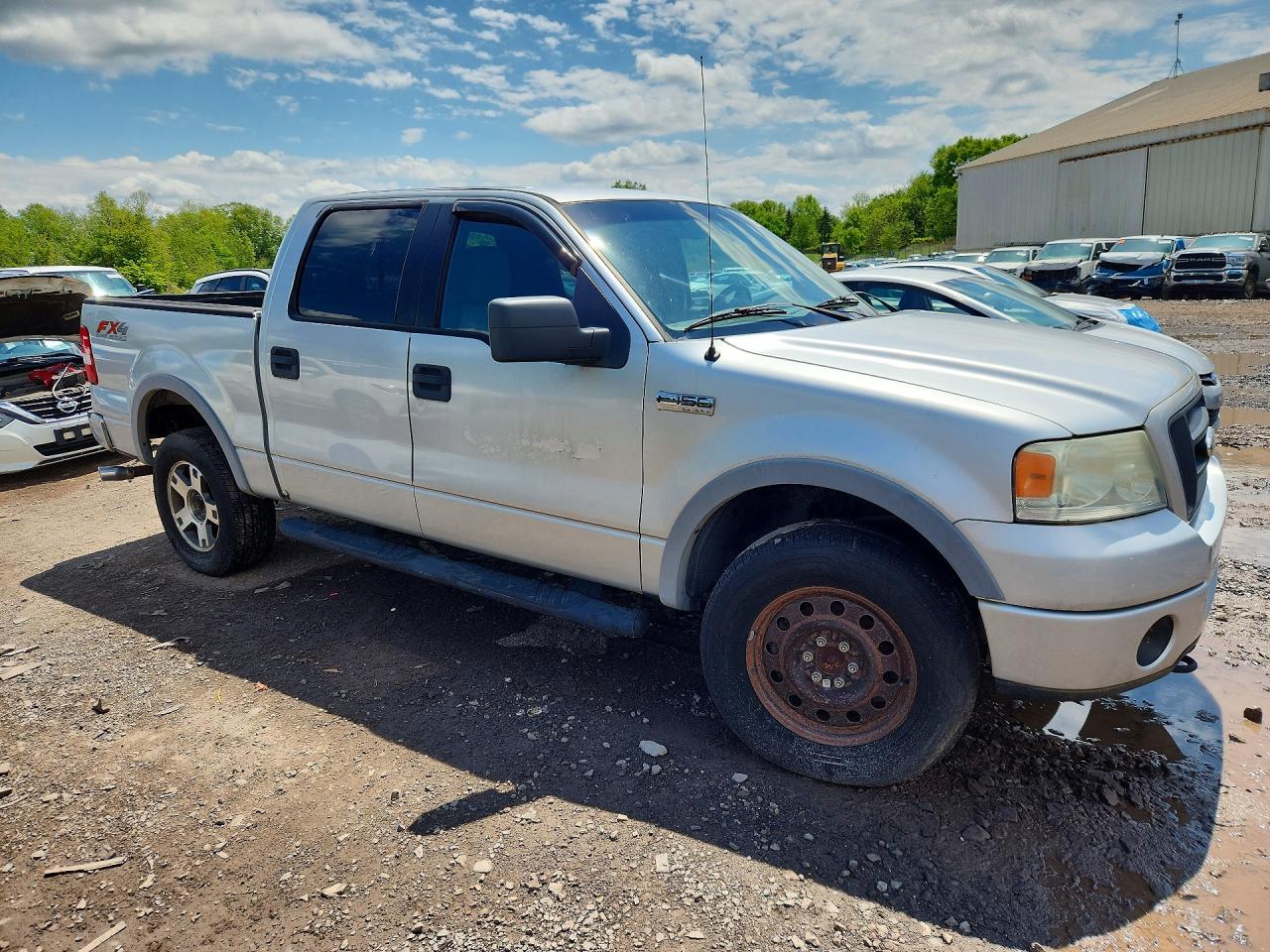 2006 Ford F150 Supercrew Silver vin: 1FTPW14546FB76337