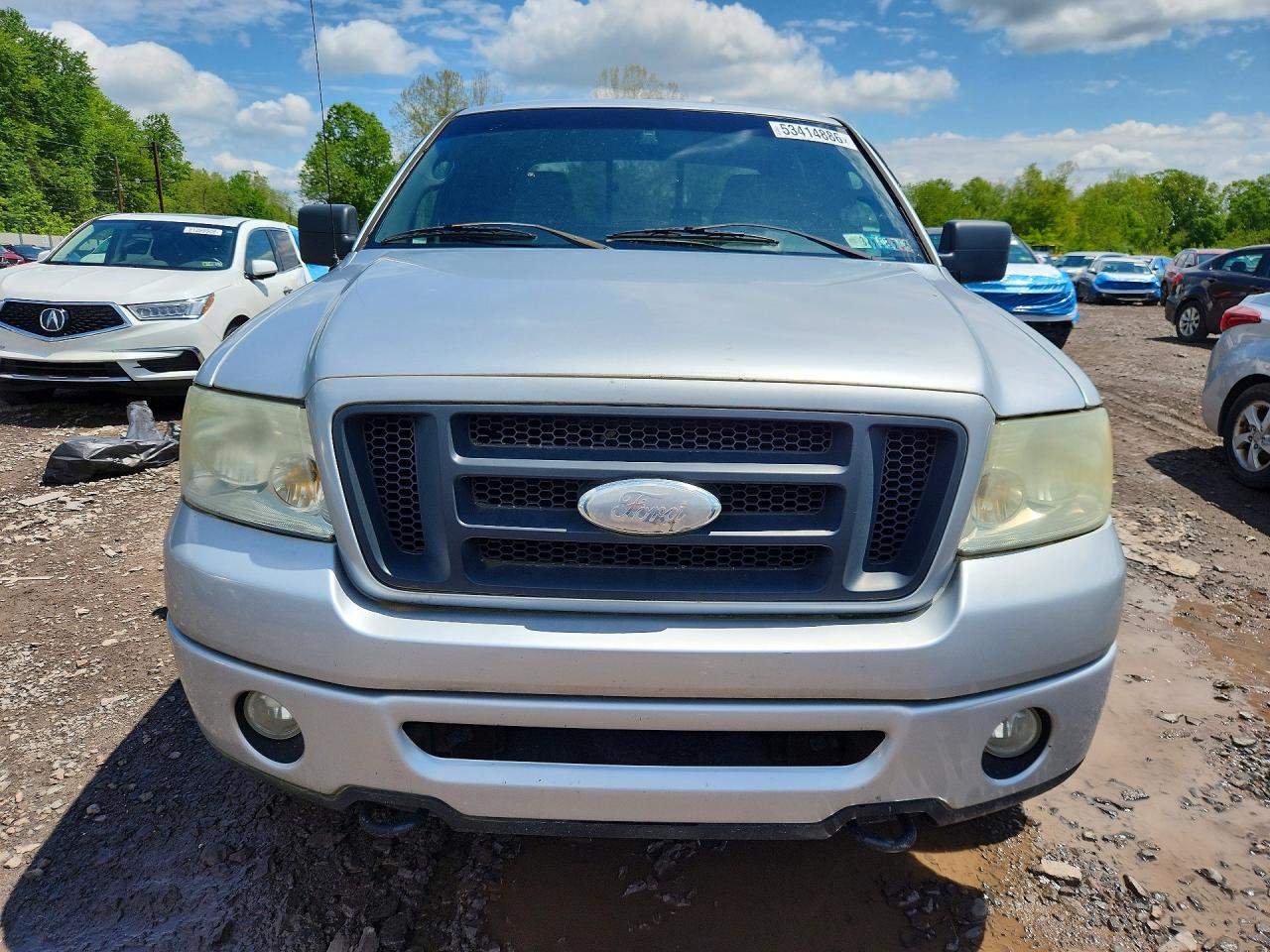 2006 Ford F150 Supercrew Silver vin: 1FTPW14546FB76337