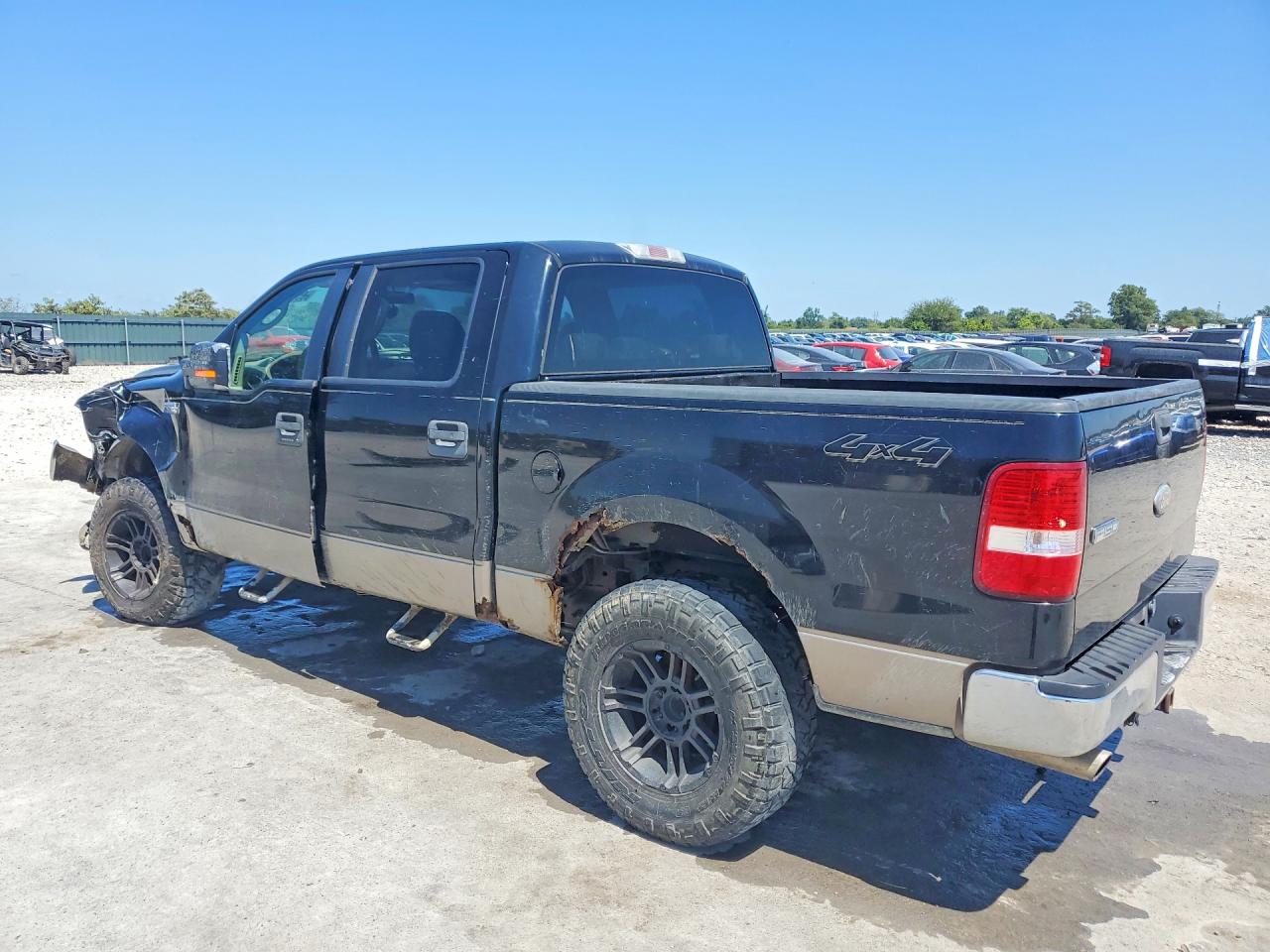 2006 Ford F150 Supercrew Черный vin: 1FTPW14546KB24116