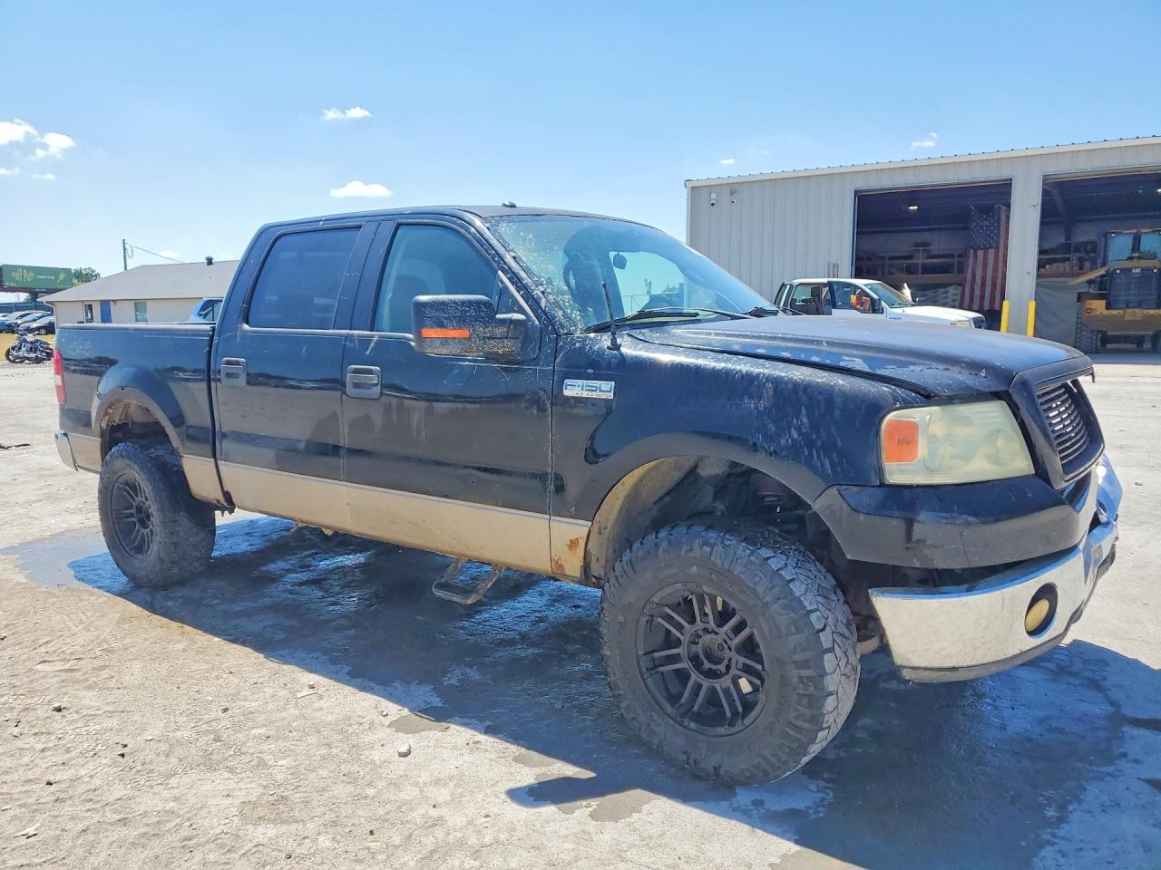 2006 Ford F150 Supercrew Черный vin: 1FTPW14546KB24116