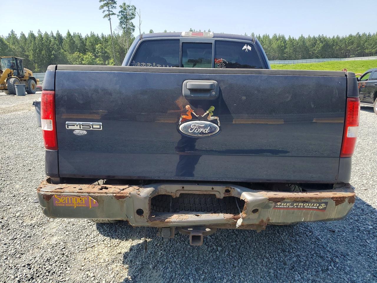 2006 Ford F150 Supercrew Blue vin: 1FTPW14546KC31201
