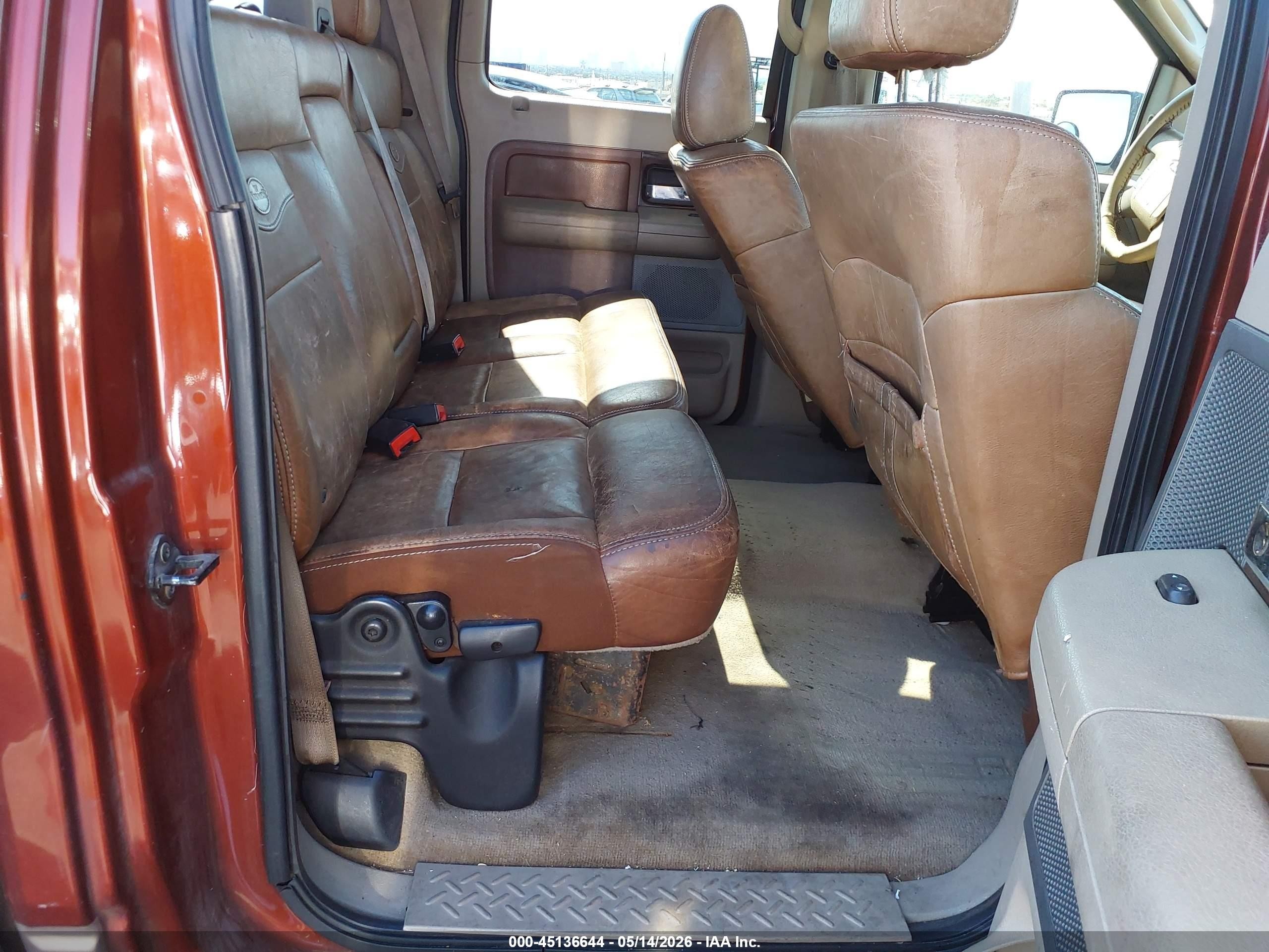 2006 Ford F-150 Fx4/lariat/xlt Brown vin: 1FTPW14546KC52856