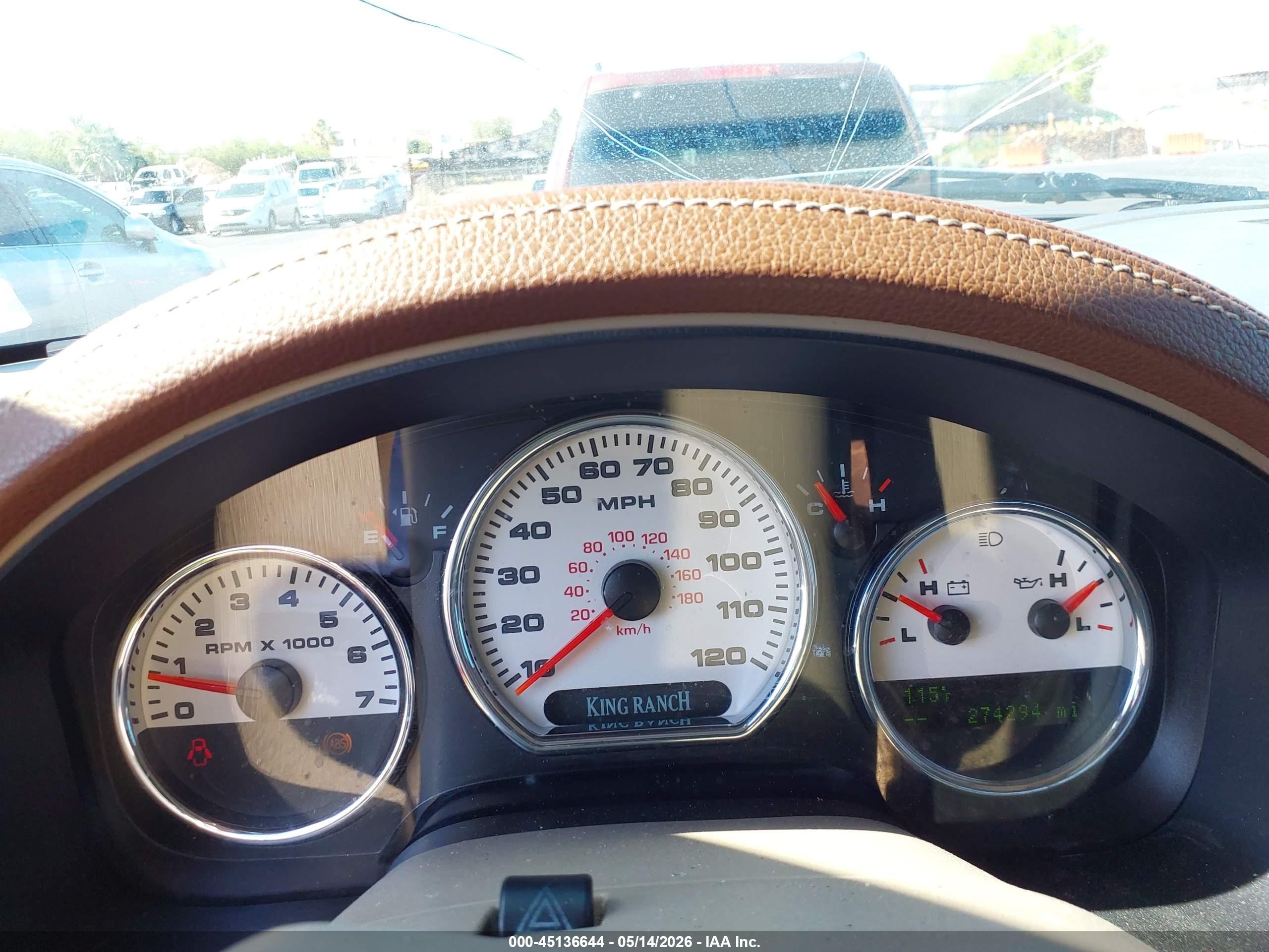 2006 Ford F-150 Fx4/lariat/xlt Brown vin: 1FTPW14546KC52856