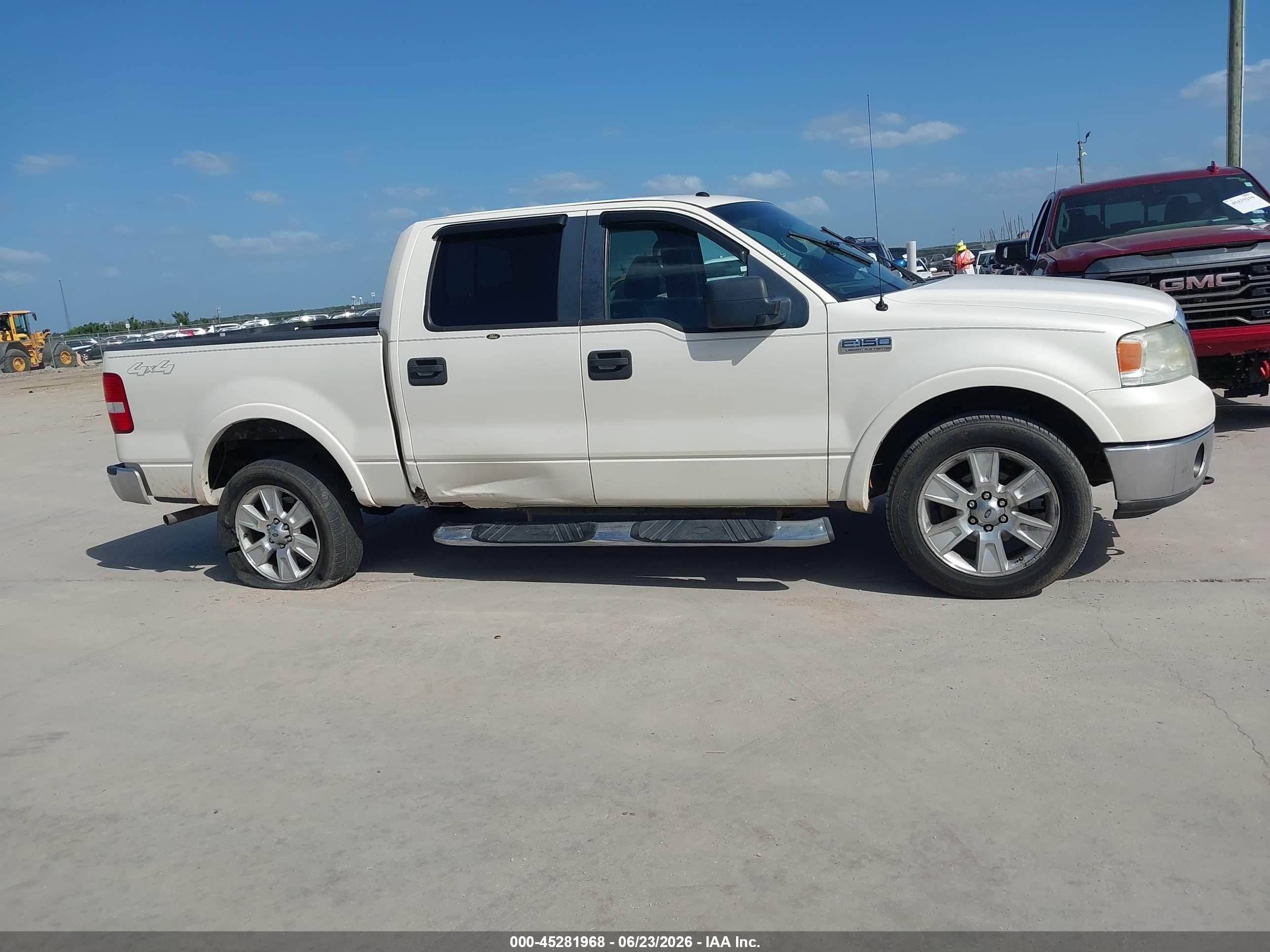2007 Ford F-150 Fx4/lariat/xlt Cream vin: 1FTPW14547FB38009
