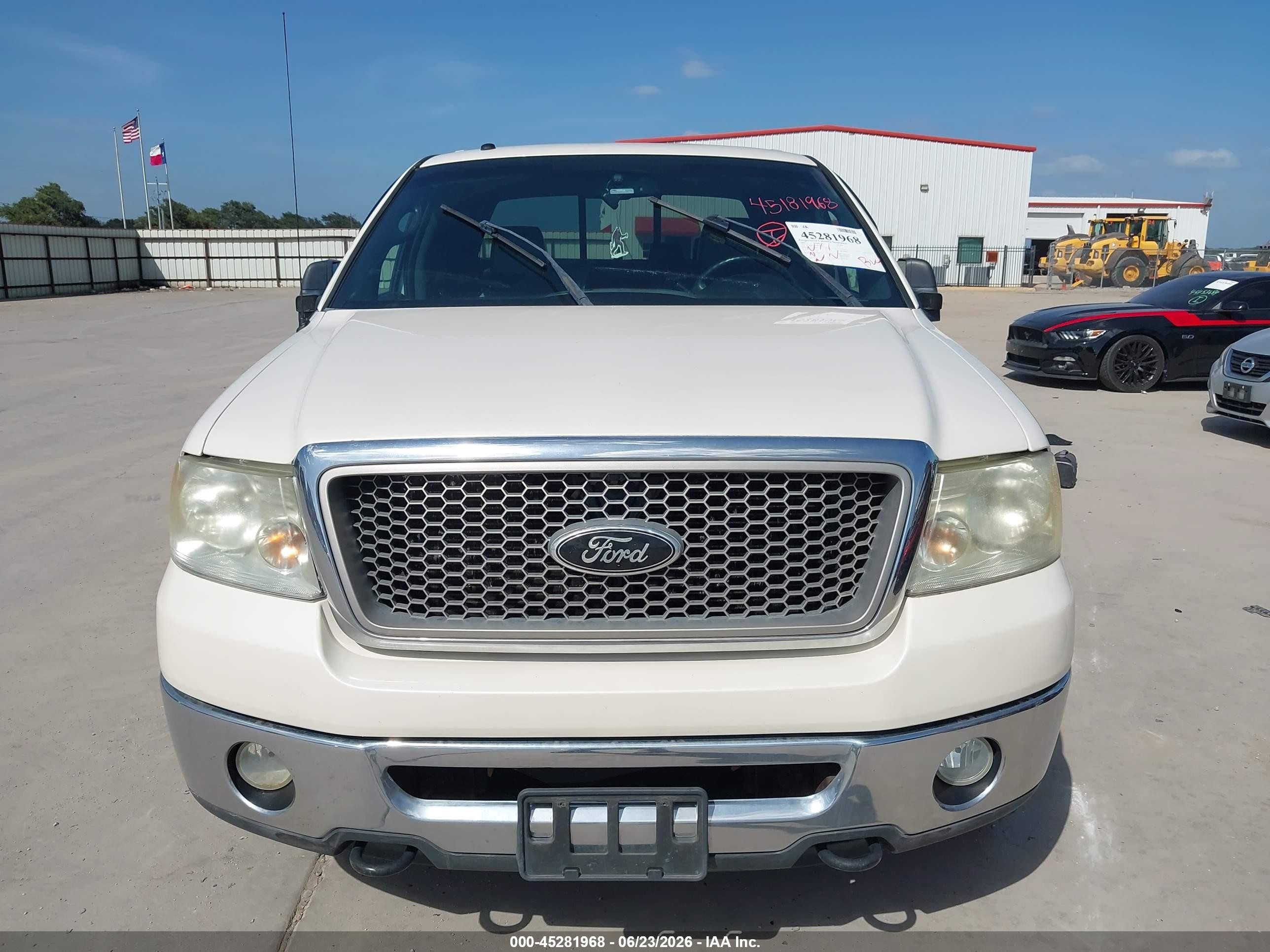 2007 Ford F-150 Fx4/lariat/xlt Cream vin: 1FTPW14547FB38009