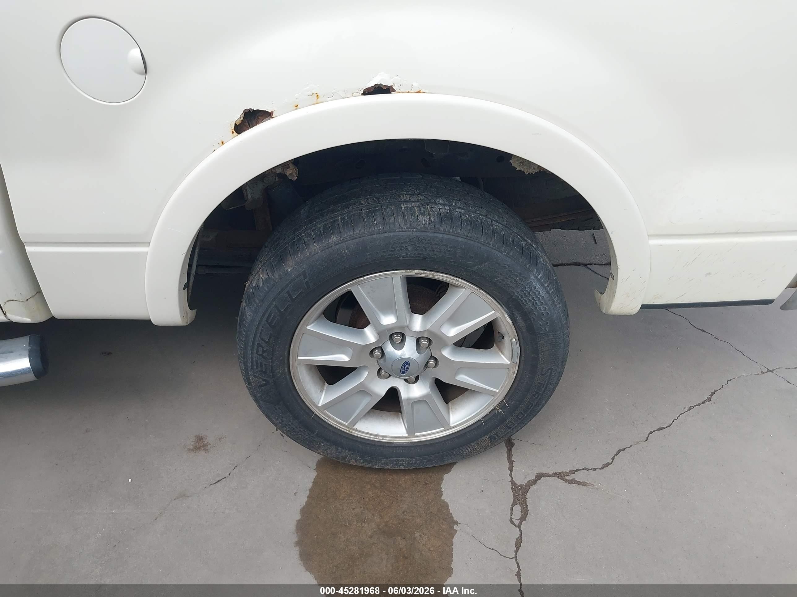 2007 Ford F-150 Fx4/lariat/xlt Cream vin: 1FTPW14547FB38009