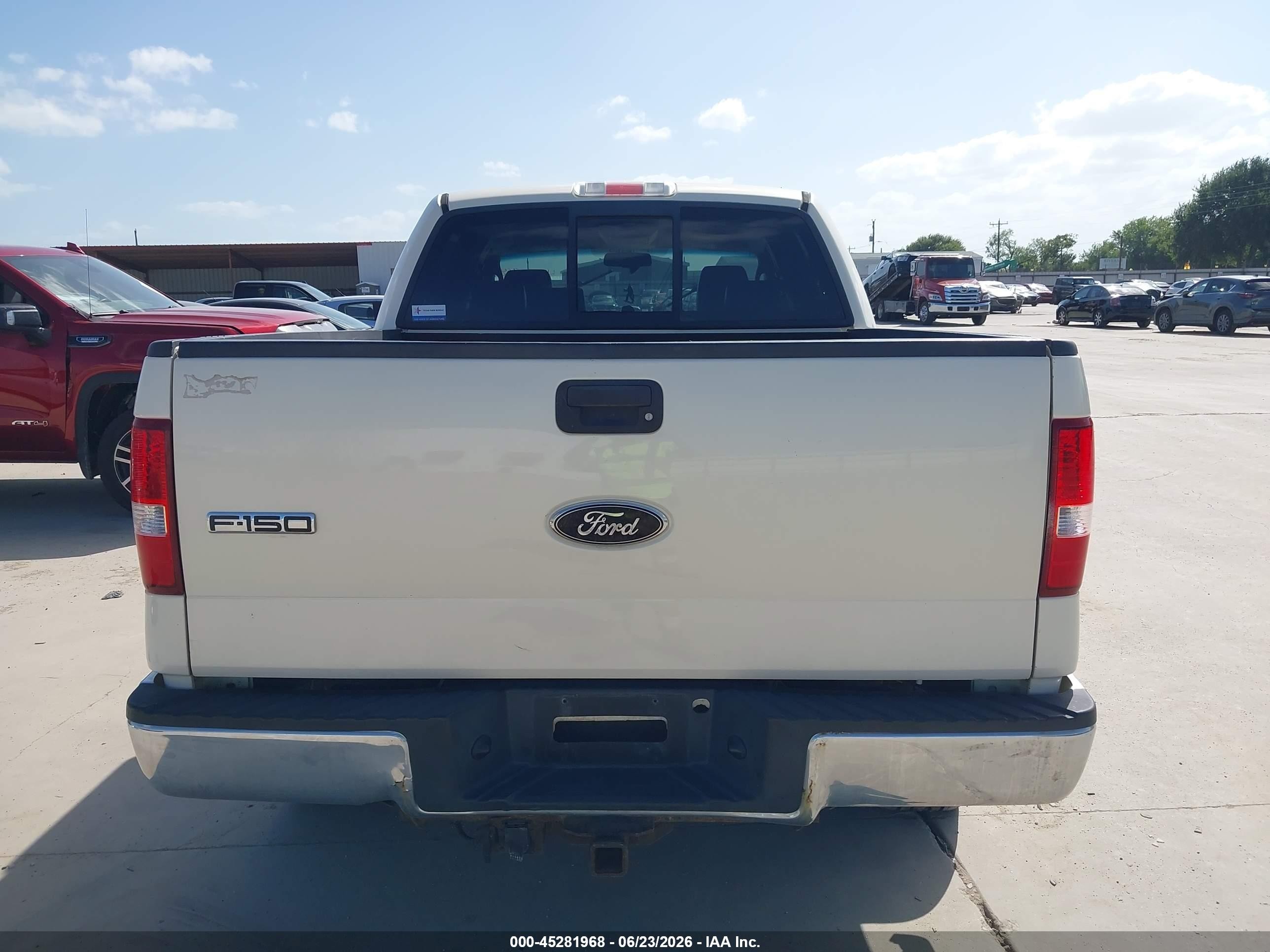 2007 Ford F-150 Fx4/lariat/xlt Cream vin: 1FTPW14547FB38009