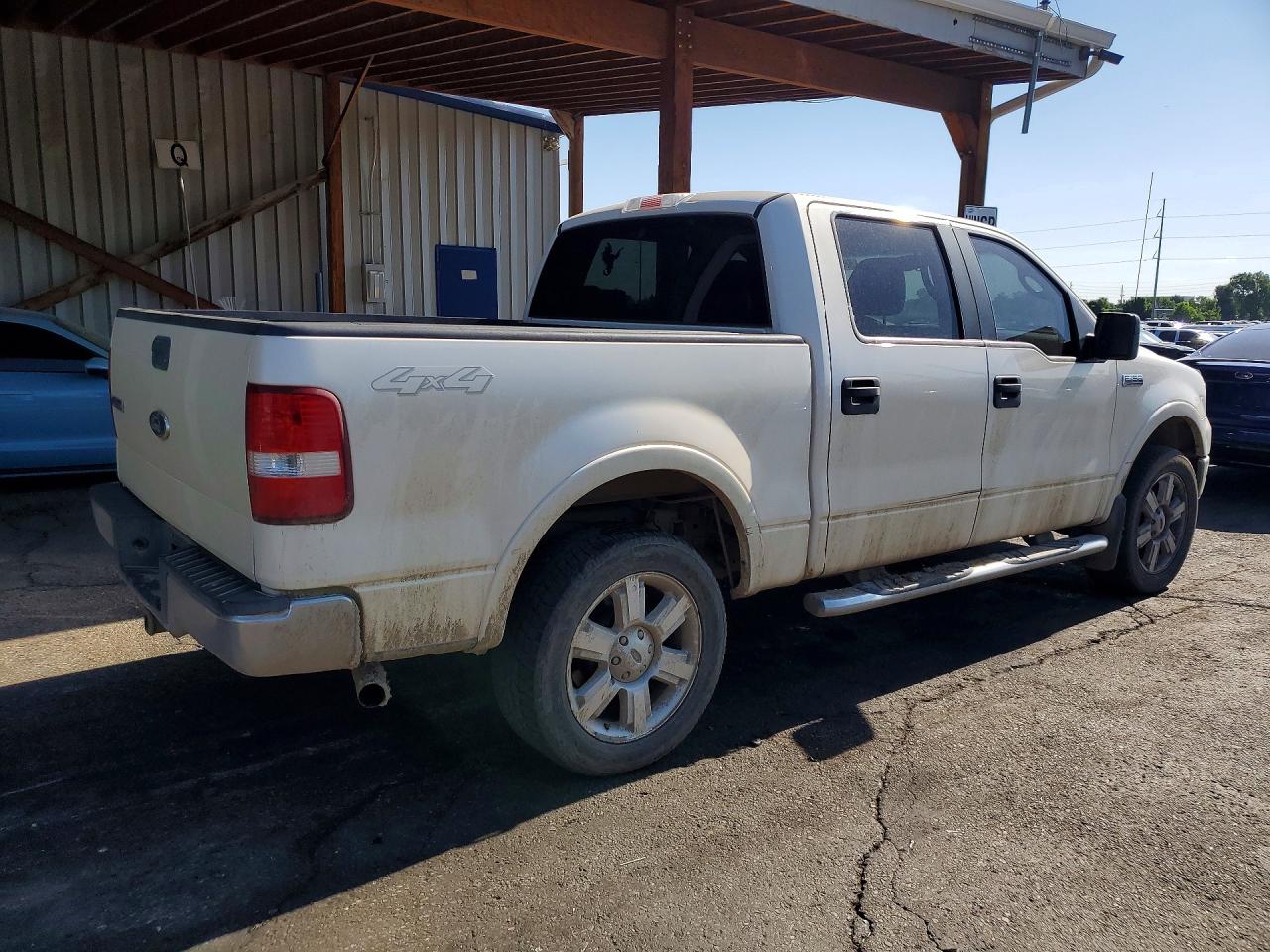 2008 Ford F150 Supercrew Белый vin: 1FTPW14548FA43595