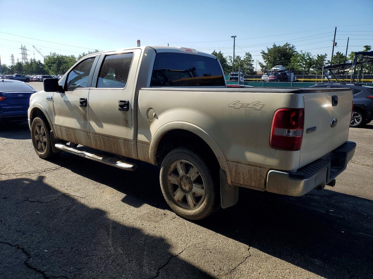 2008 Ford F150 Supercrew Белый vin: 1FTPW14548FA43595