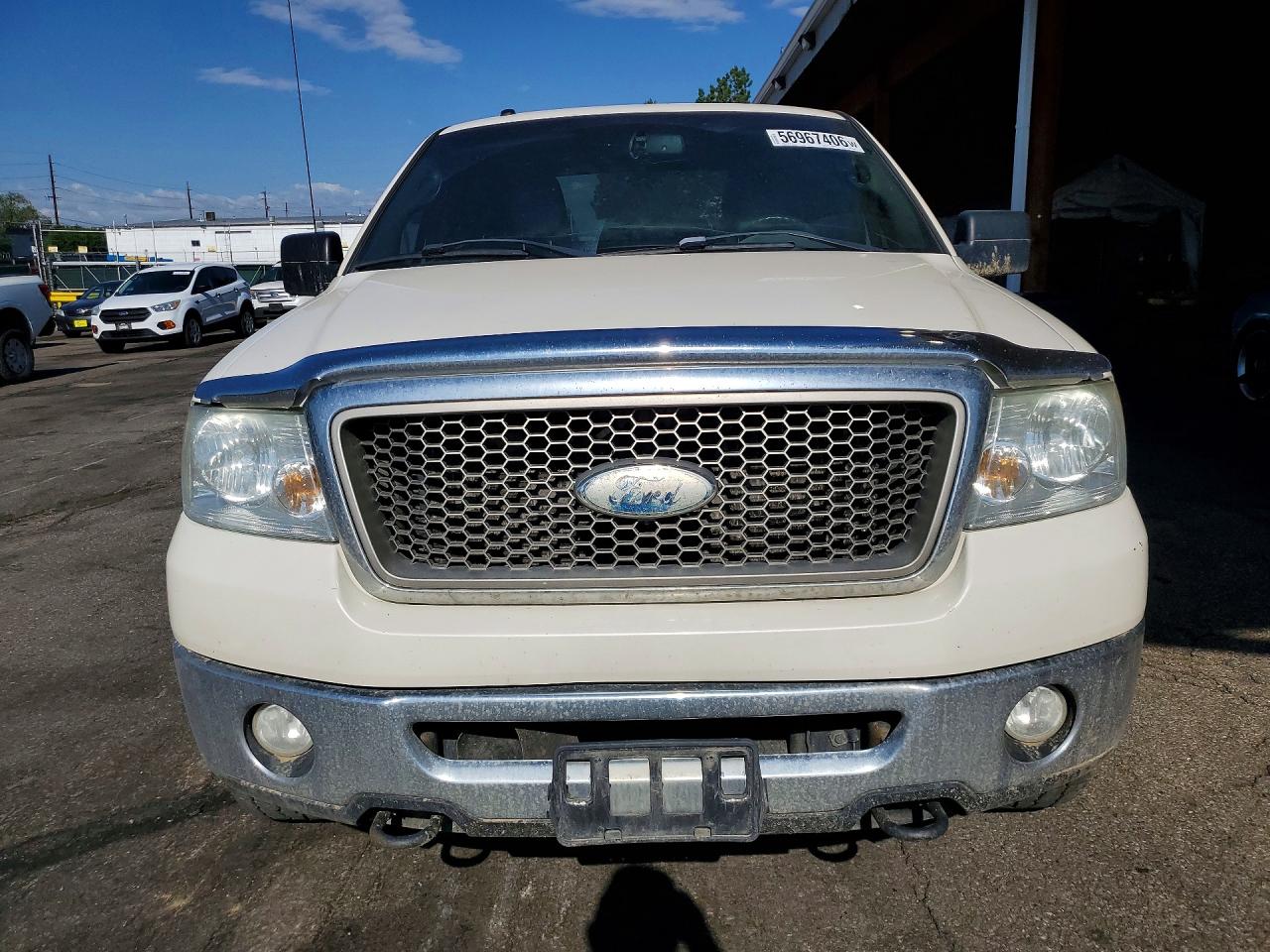2008 Ford F150 Supercrew Белый vin: 1FTPW14548FA43595