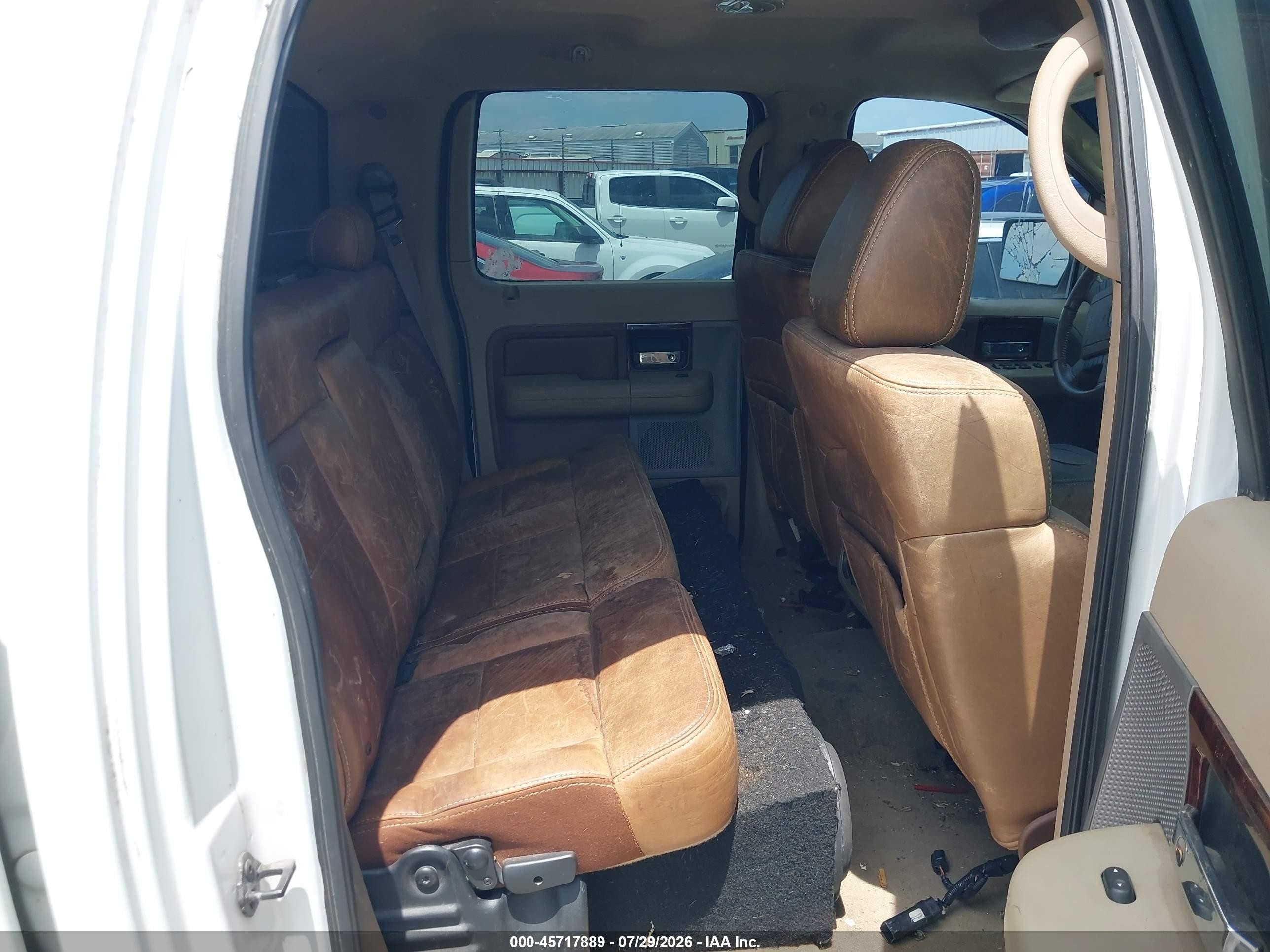 2008 Ford F-150 60th Anniversary/fx4/king Ranch/lariat/limited/xlt White vin: 1FTPW14548FC12868