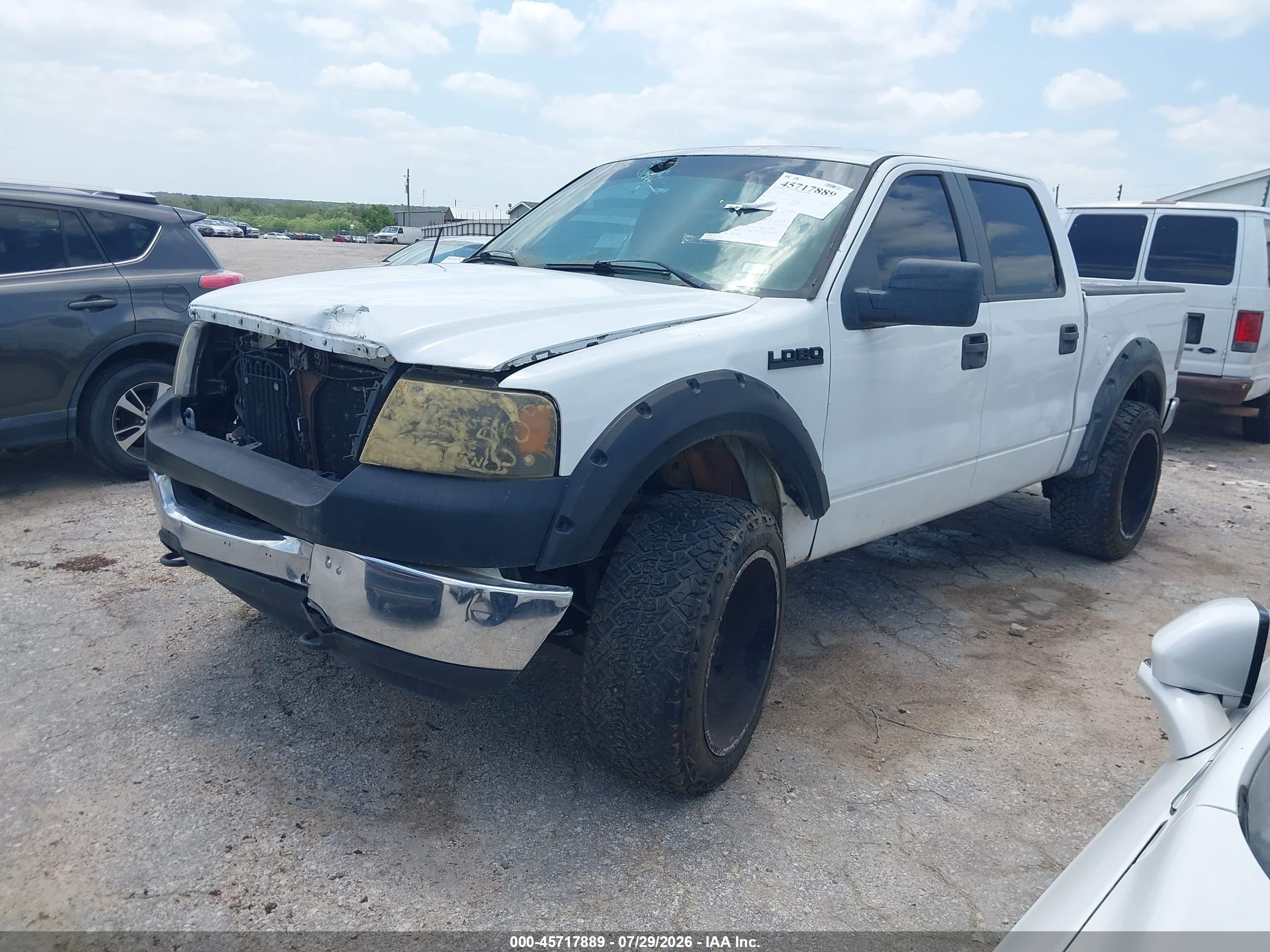 2008 Ford F-150 60th Anniversary/fx4/king Ranch/lariat/limited/xlt White vin: 1FTPW14548FC12868