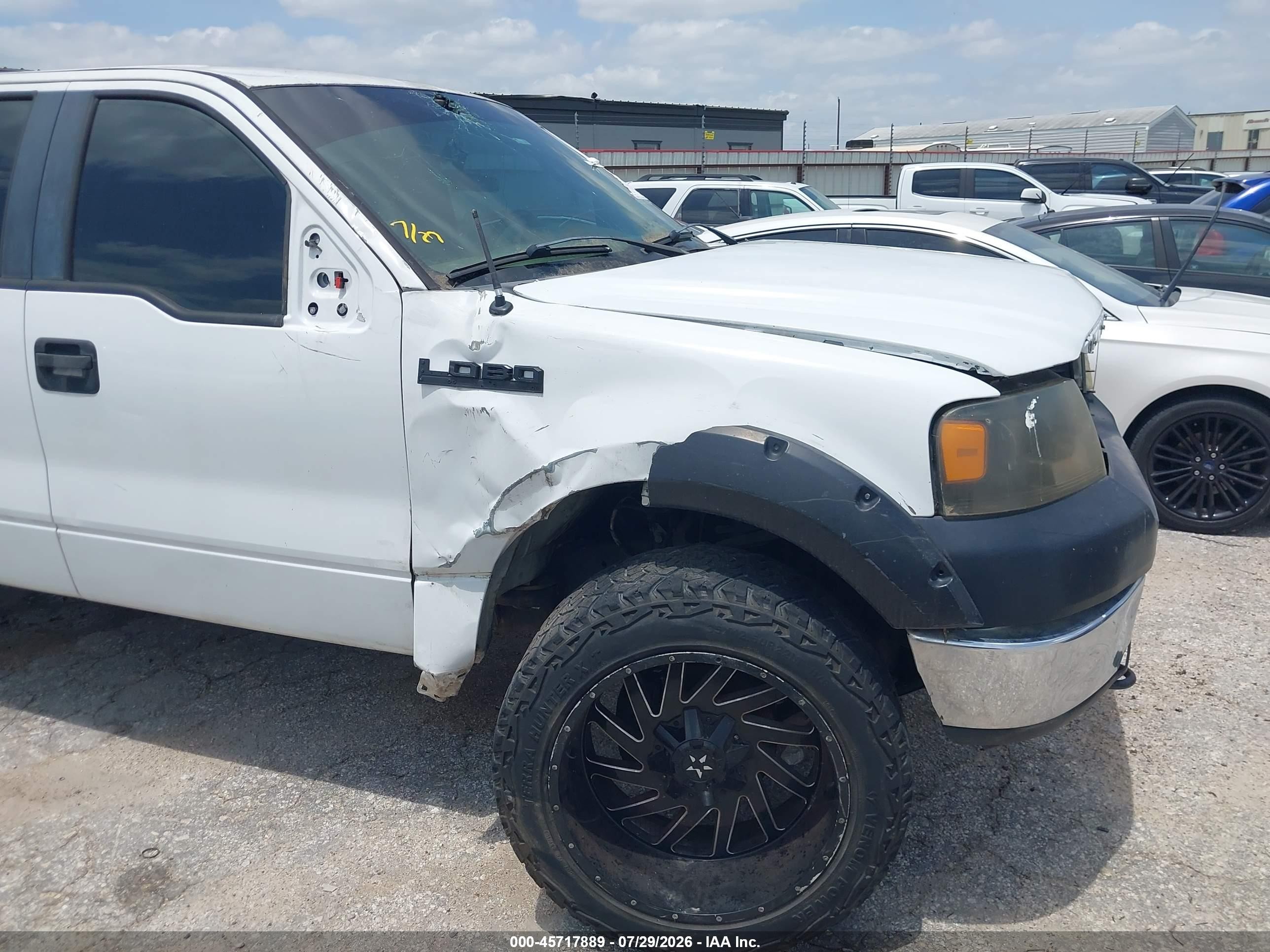 2008 Ford F-150 60th Anniversary/fx4/king Ranch/lariat/limited/xlt White vin: 1FTPW14548FC12868