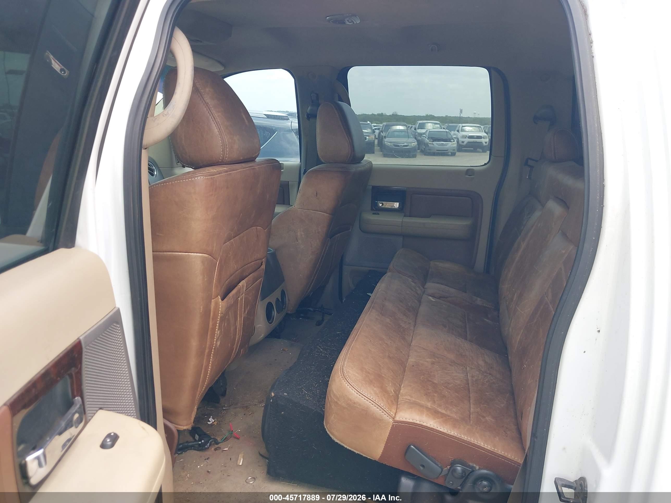2008 Ford F-150 60th Anniversary/fx4/king Ranch/lariat/limited/xlt White vin: 1FTPW14548FC12868