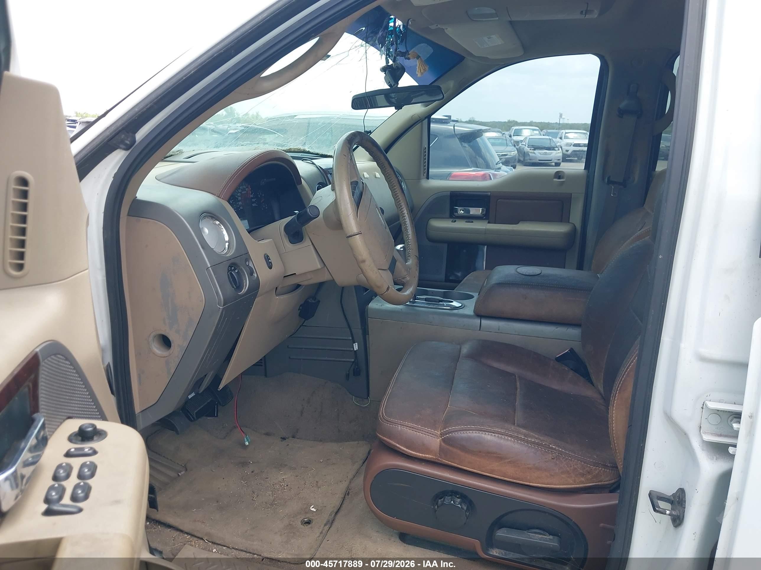 2008 Ford F-150 60th Anniversary/fx4/king Ranch/lariat/limited/xlt White vin: 1FTPW14548FC12868