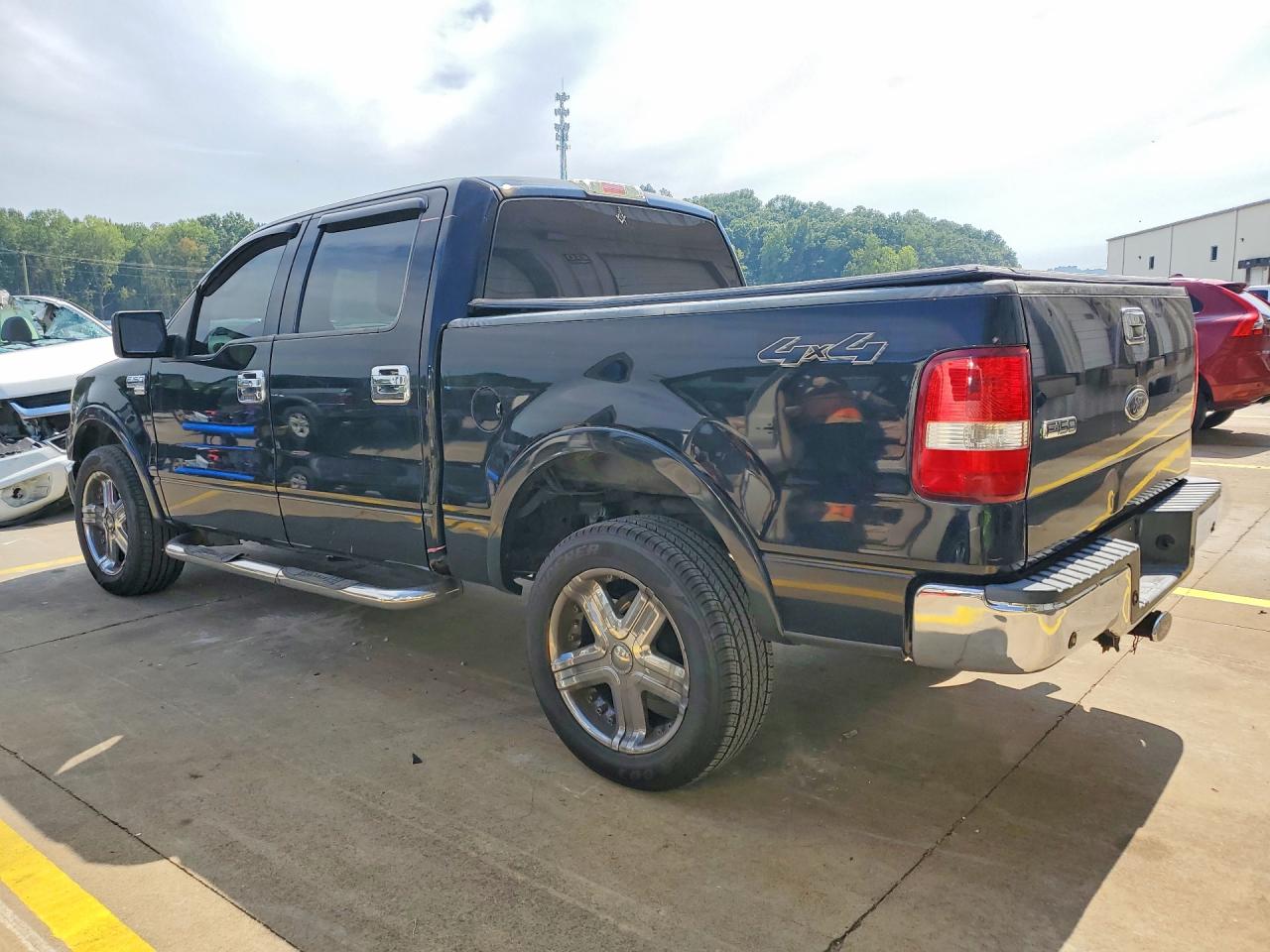 2004 Ford F150 Supercrew Black vin: 1FTPW14554FA20143
