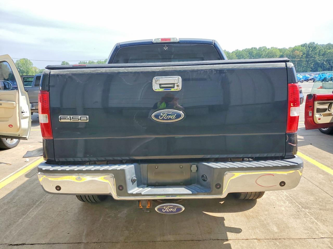 2004 Ford F150 Supercrew Black vin: 1FTPW14554FA20143