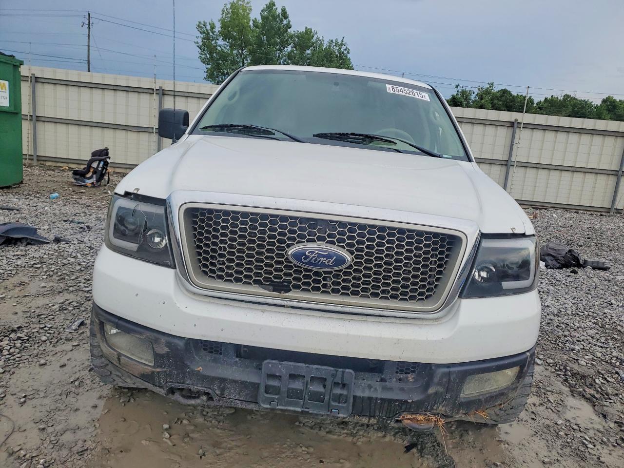 2004 Ford F150 Supercrew White vin: 1FTPW14554FA42840