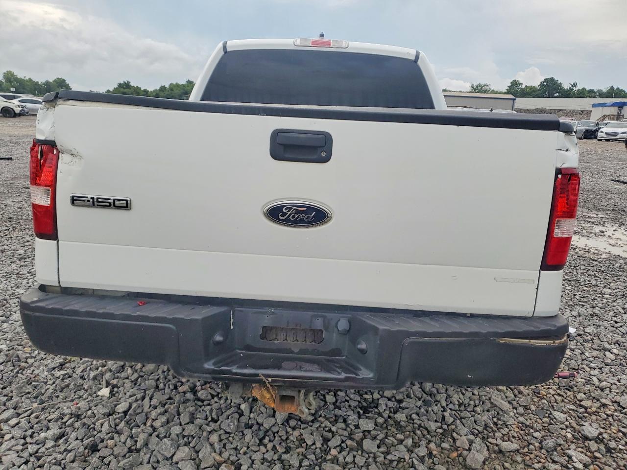 2004 Ford F150 Supercrew White vin: 1FTPW14554FA42840