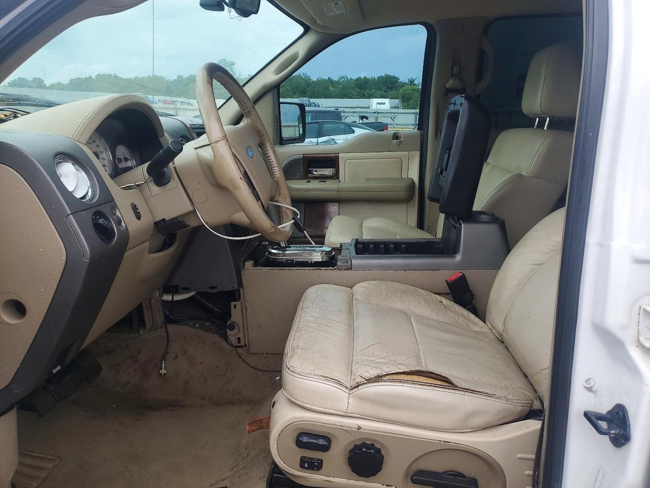 2004 Ford F150 Supercrew White vin: 1FTPW14554FA42840