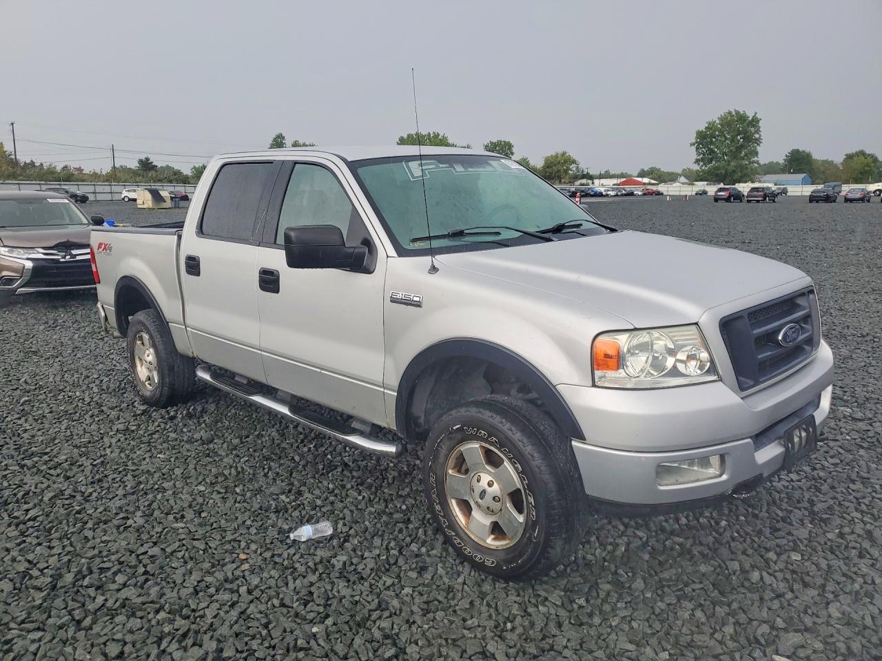 2004 Ford F150 Supercrew White vin: 1FTPW14554KB12098