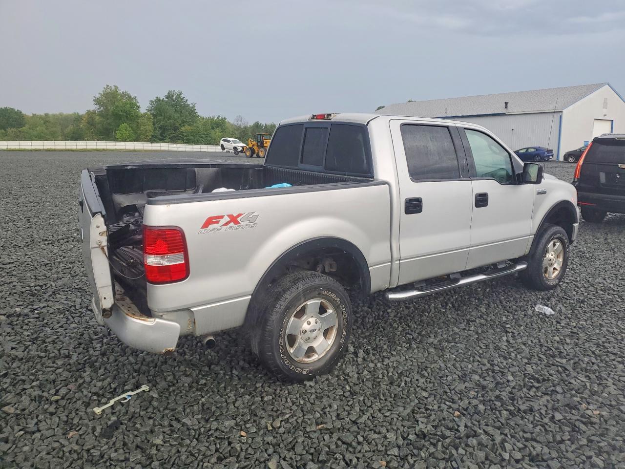 2004 Ford F150 Supercrew White vin: 1FTPW14554KB12098